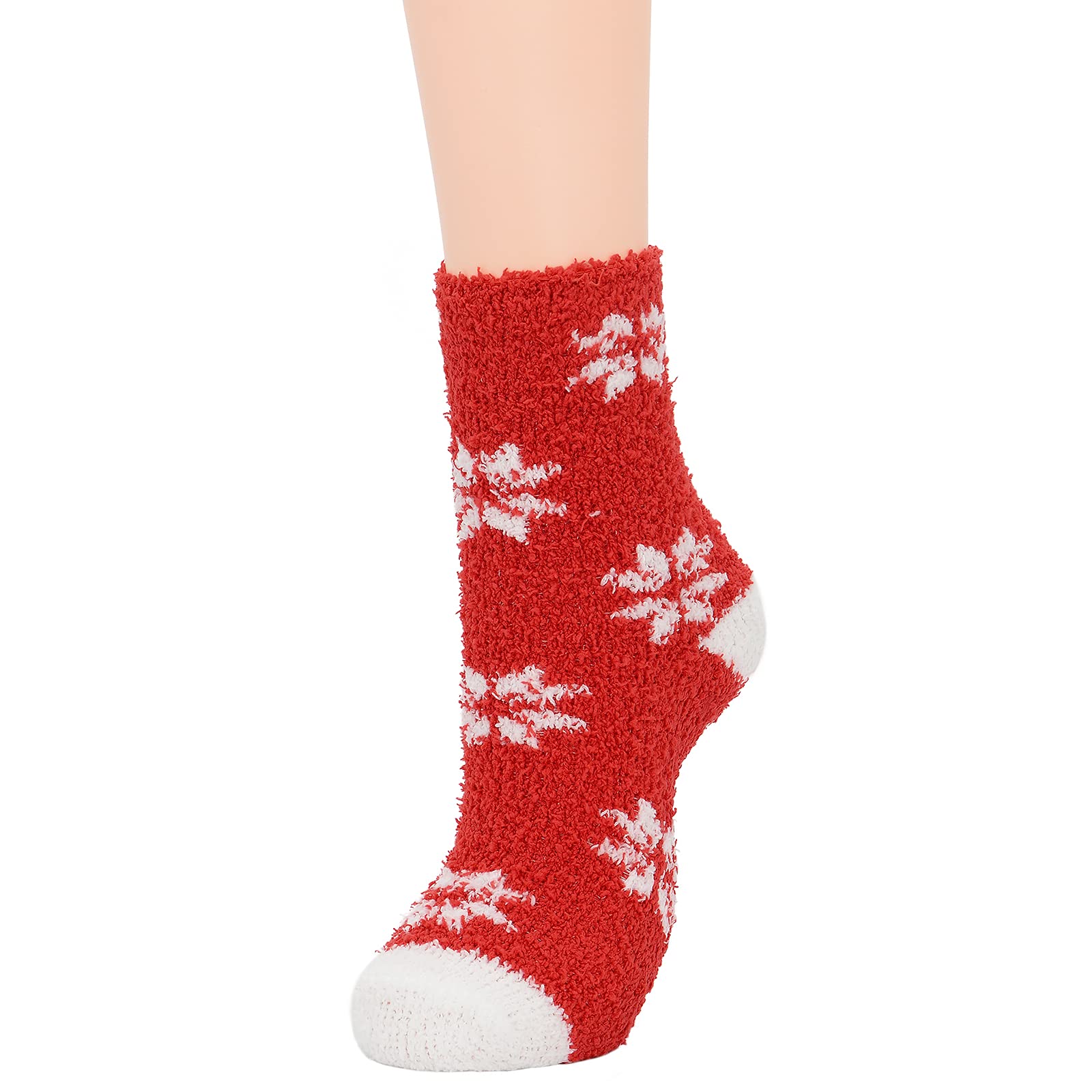 Women's Fuzzy Winter Socks - Warm Fluffy Athletic Socks for Outdoor Sports & Cozy Home Wear | American Trends
