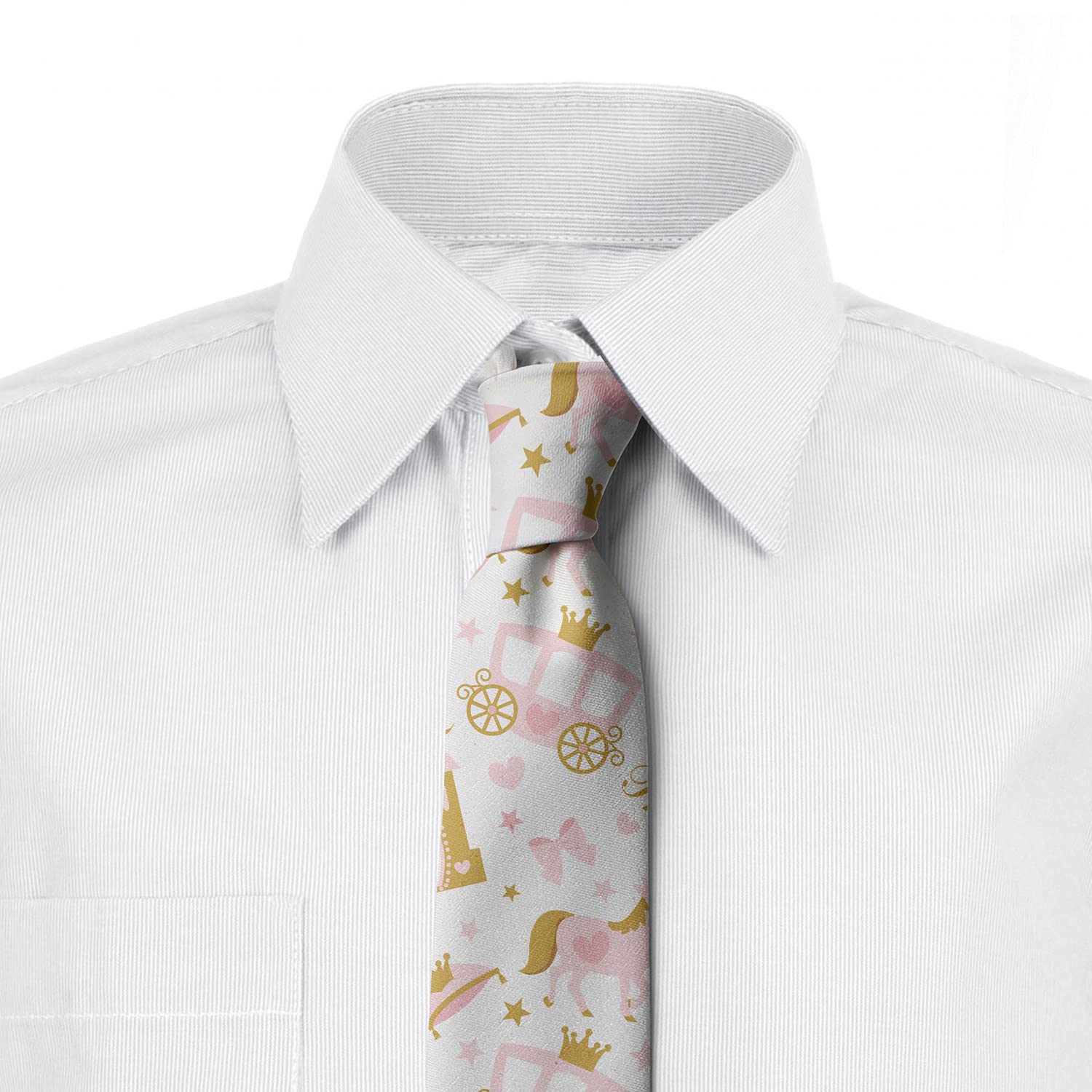 Ambesonne Cartoon Tale Style Necktie - 3.7
