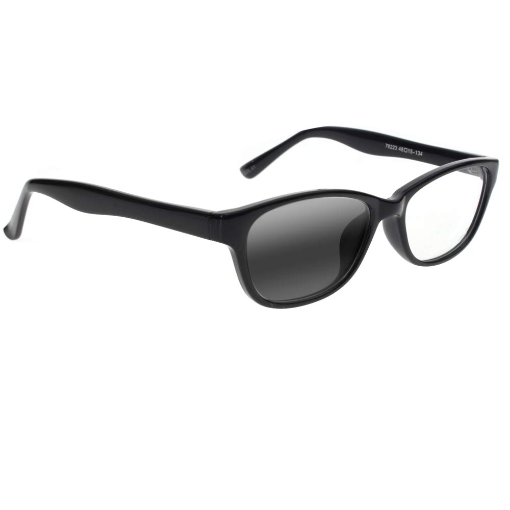 Fashion Cat Eye Bifocal Transition Photochromic Reading Glasses for Women - Stylish Sunglasses Readers for Outdoor & Indoor Use - Perfect for Reading, Driving, and Everyday Wear