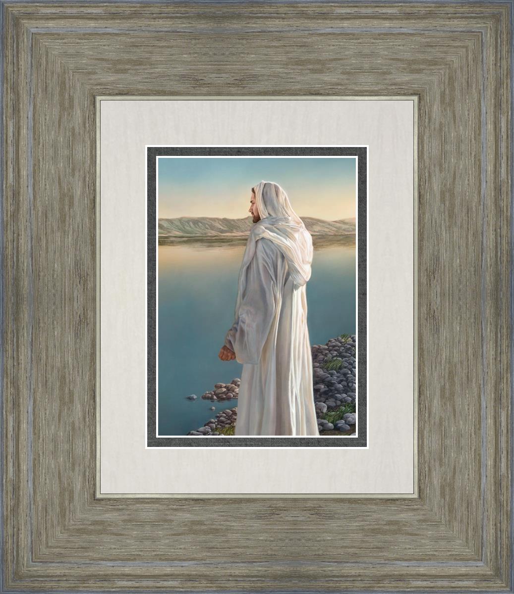 Come Follow Me by Liz Lemon Swindle - Inspirational Christian Art Print for Home, Office & Church Decor - Perfect for Gifts & Spiritual Uplift