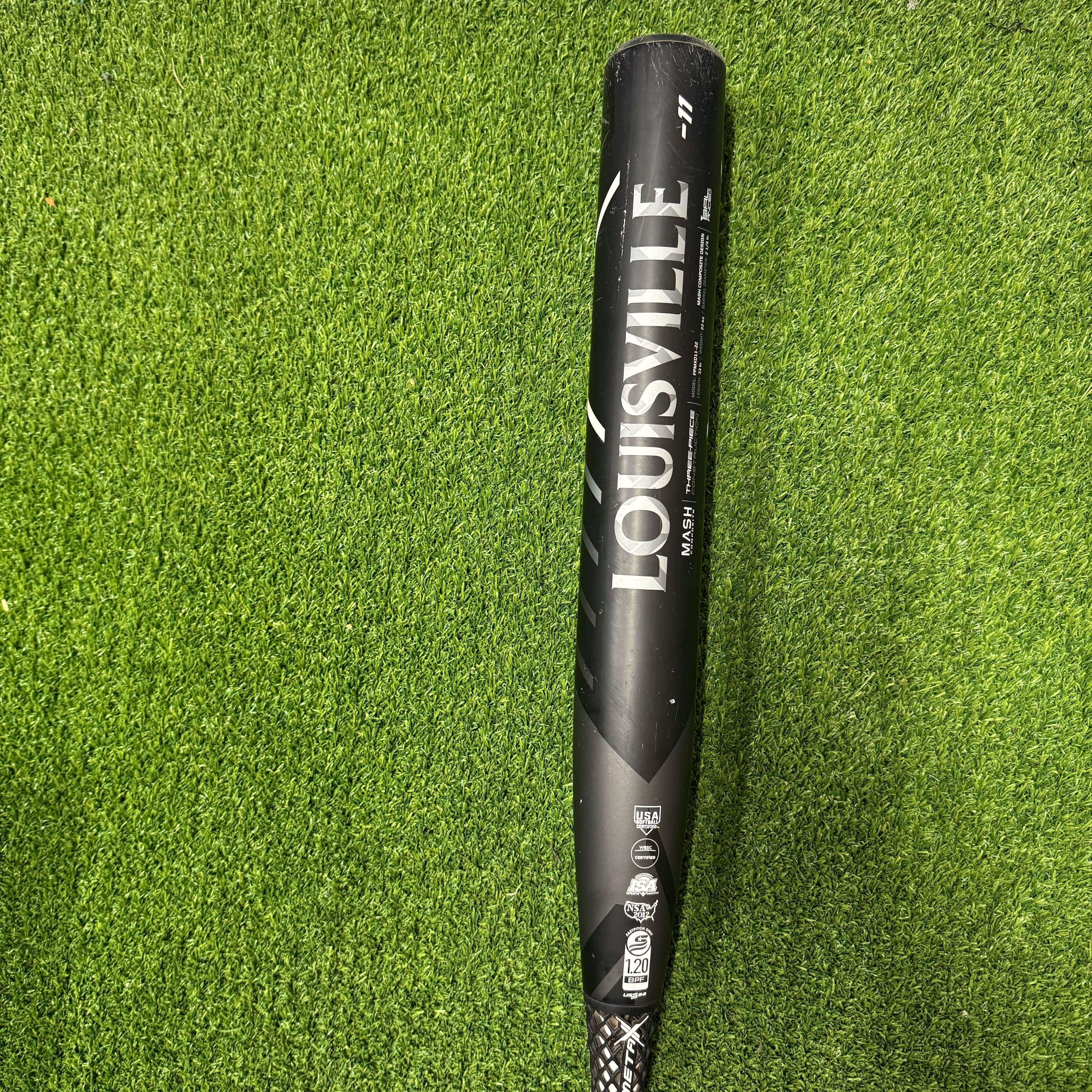 2022 Louisville Slugger Meta 11 USA/USSSA Fastpitch Softball Bat - FPMXD11 22 33/22