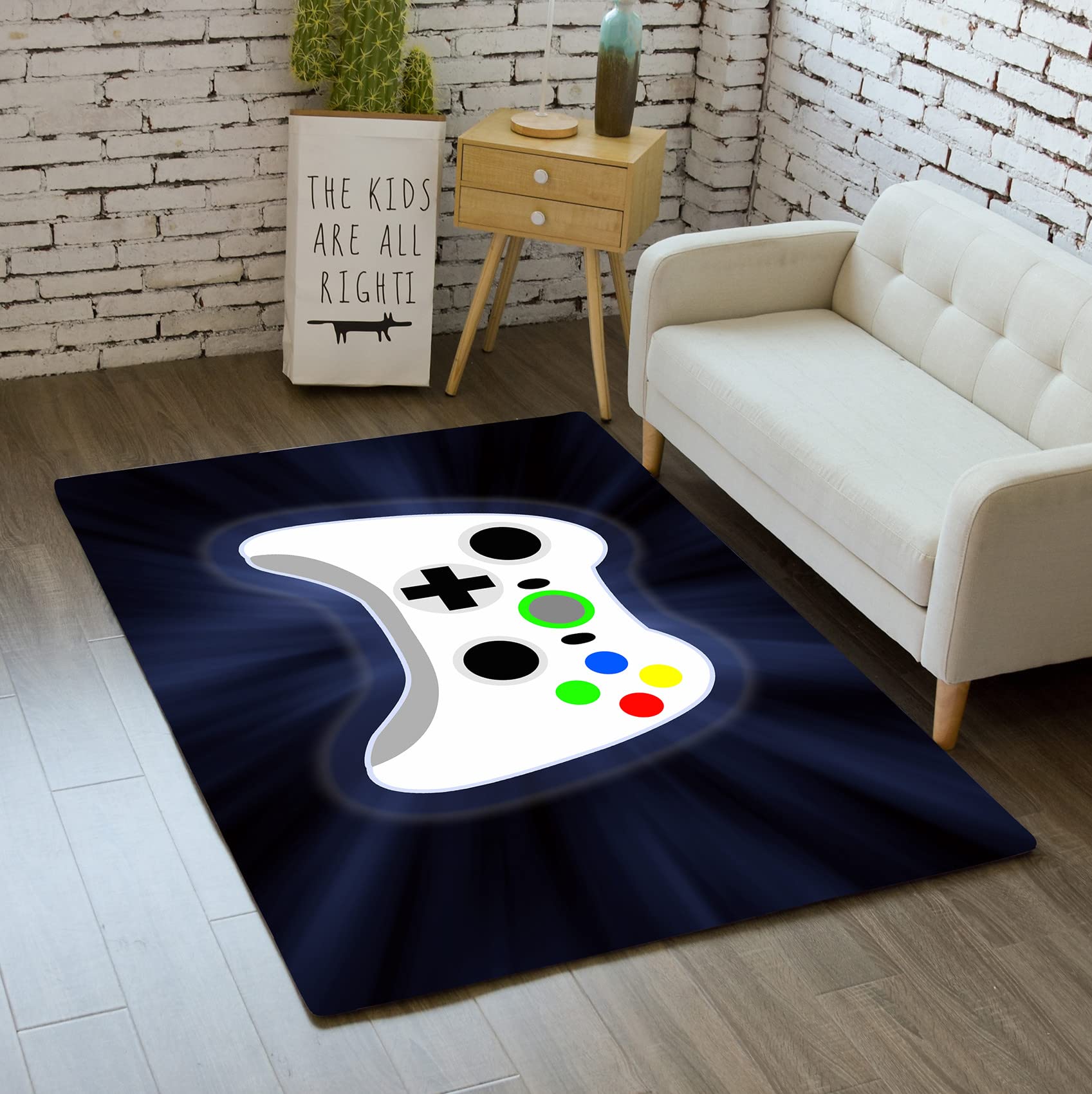 3D Video Game Controller Carpet - 63