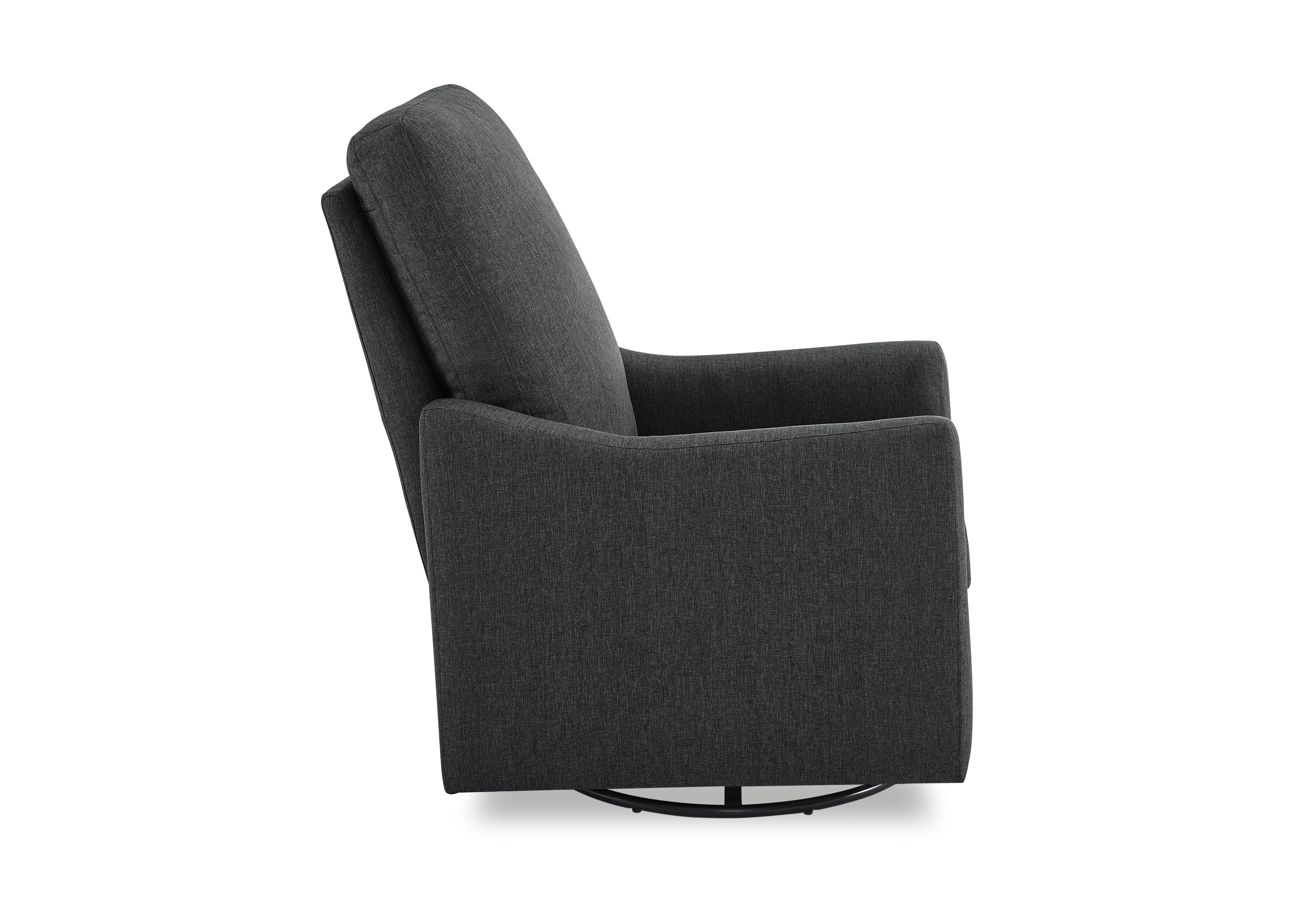 Adley Nursery Glider Swivel Rocker Chair - Comfortable Baby Rocking Chair for Nursery, Breastfeeding & Relaxation - Perfect for Nurseries, Bedrooms & Living Rooms
