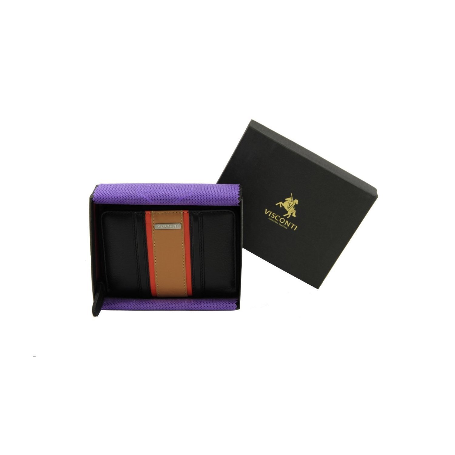 Visconti Women's Soft Leather Coin Purse Wallet - Small Slim RFID Blocking Card Holder for Credit Cards, Cash & Coins | Perfect for Travel, Shopping & Everyday Use