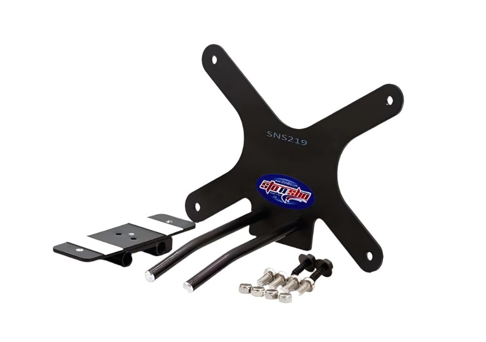 STO N SHO Front License Plate Bracket for 2018-2022 Range Rover Sport (Excluding SVR) & 2023-2025 Range Rover Sport SE | Durable No-Drill Mounting Solution | Perfect for Parking Compliance & Car Shows