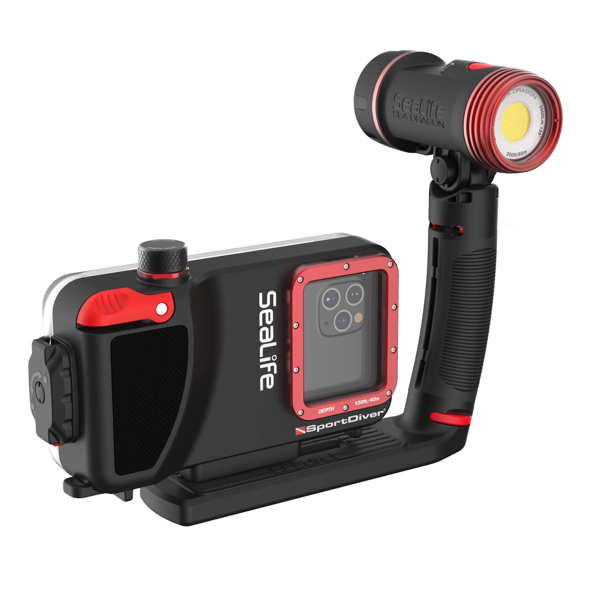 Sealife Sportdiver Pro 2500 Underwater Camera Set - Perfect for Scuba Diving, Snorkeling & Marine Photography