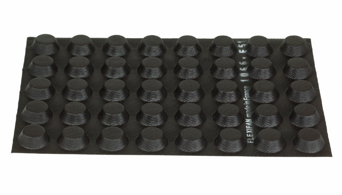 Flexipan 40-Cavity Silicone Mince Pie Mold - Non-Stick Baking Tray for Holiday Pies, Tarts & Desserts - Perfect for Christmas, Thanksgiving & Family Gatherings