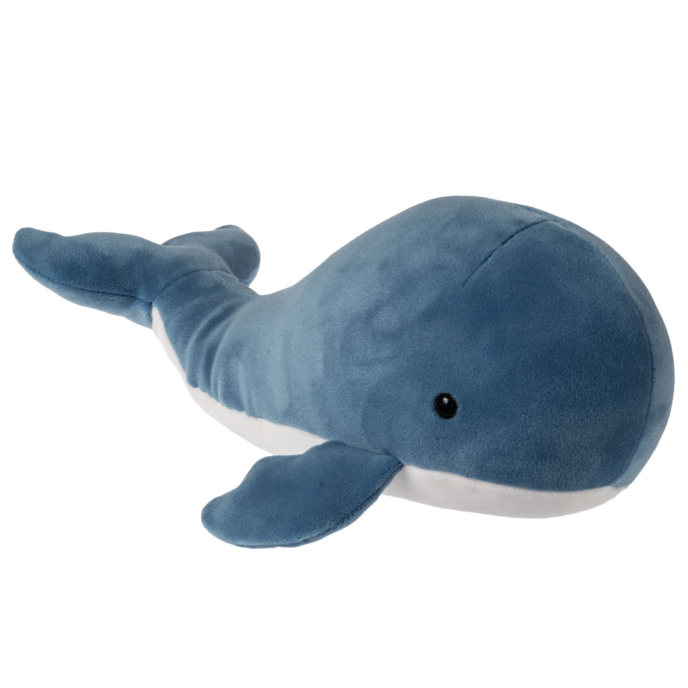 Mary Meyer Smootheez Ultra-Soft Blue Whale Stuffed Animal - 8-Inch Plush Pillow Toy for Kids, Cuddly Nursery Decor & Comforting Travel Companion