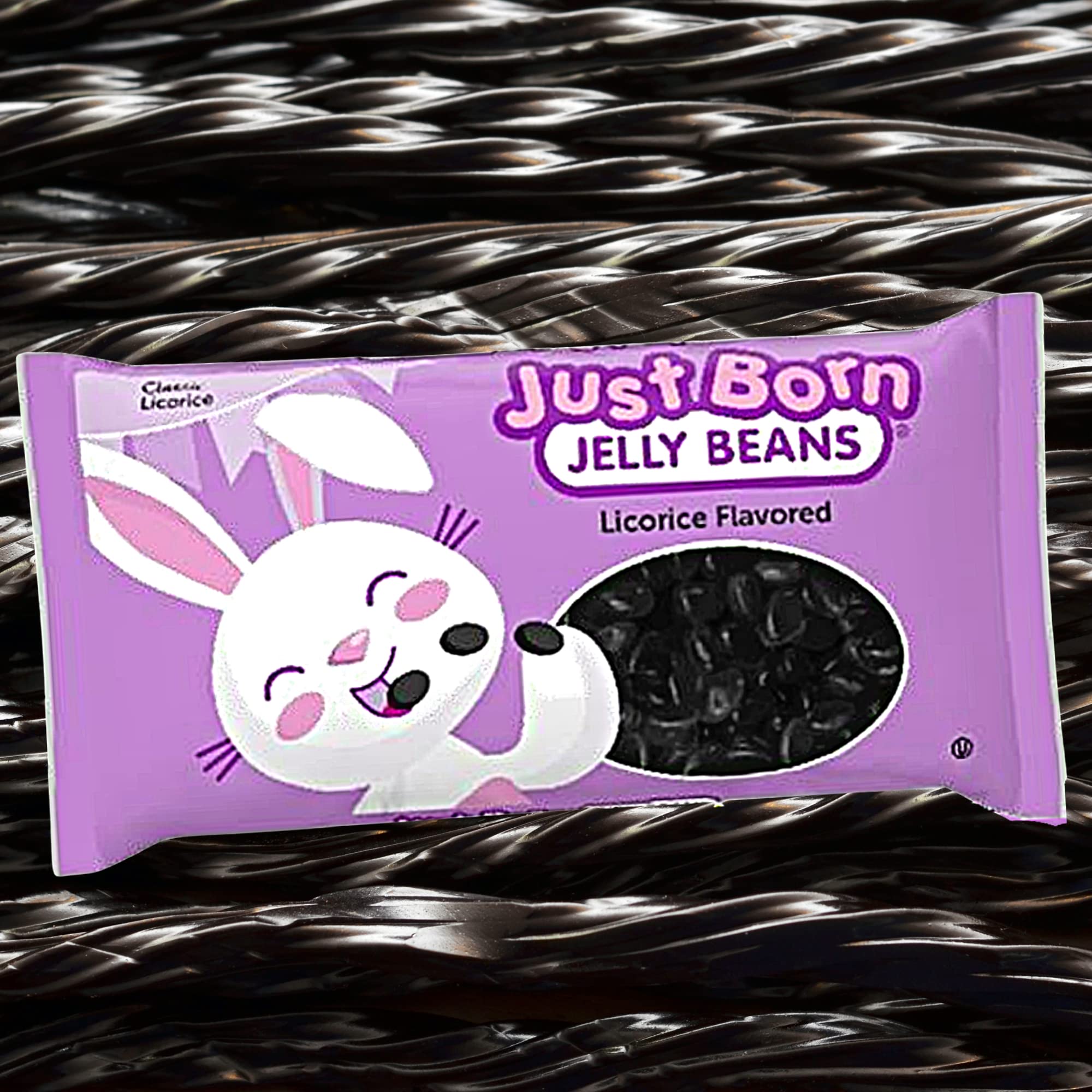 Needzo Bulk Jelly Beans - Black Licorice, Original Fruit & Spiced Flavors - Chewy Candy for Easter Egg Fillers, Party Favors & Gift Bags - 10oz Bags (Pack of 3) - Perfect for Holidays, Birthdays & Office Treats