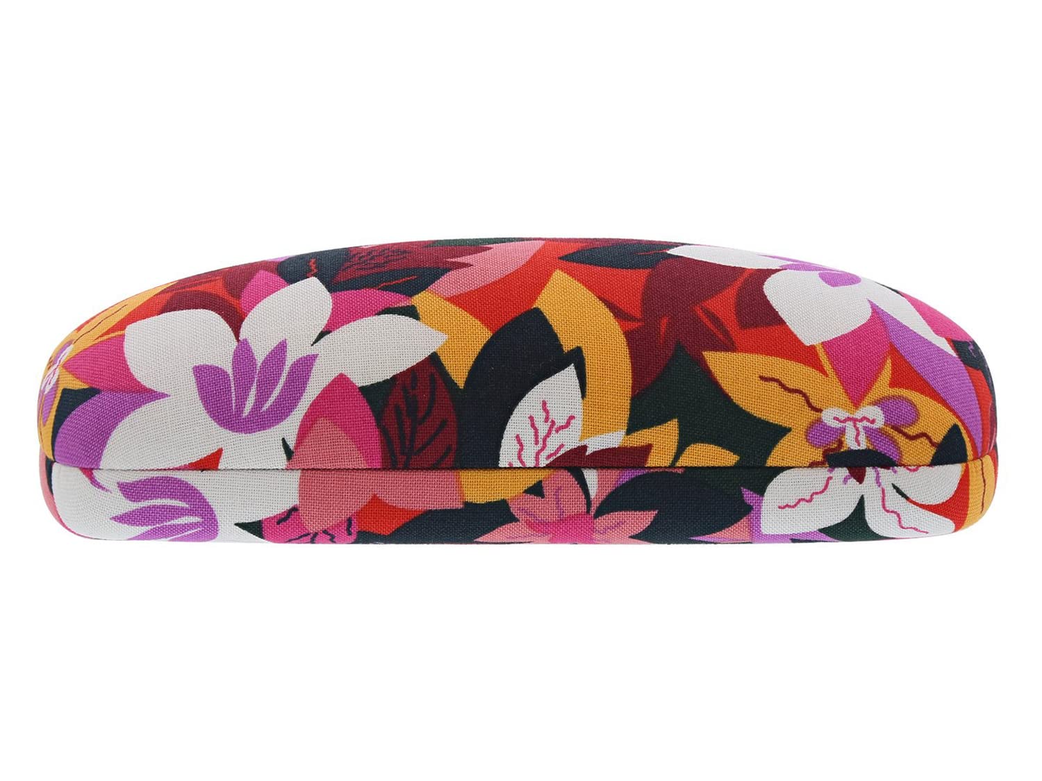 Vera Bradley Hard Shell Sunglasses & Eyeglasses Case - Stylish Protective Clamshell Design for Travel, Work, and Everyday Use
