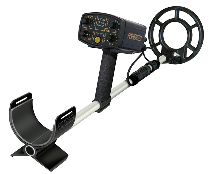 Fisher CZ 21 Waterproof Metal Detector with Bonus Pack - Professional Underwater Metal Detecting for Beach, Scuba Diving & Treasure Hunting