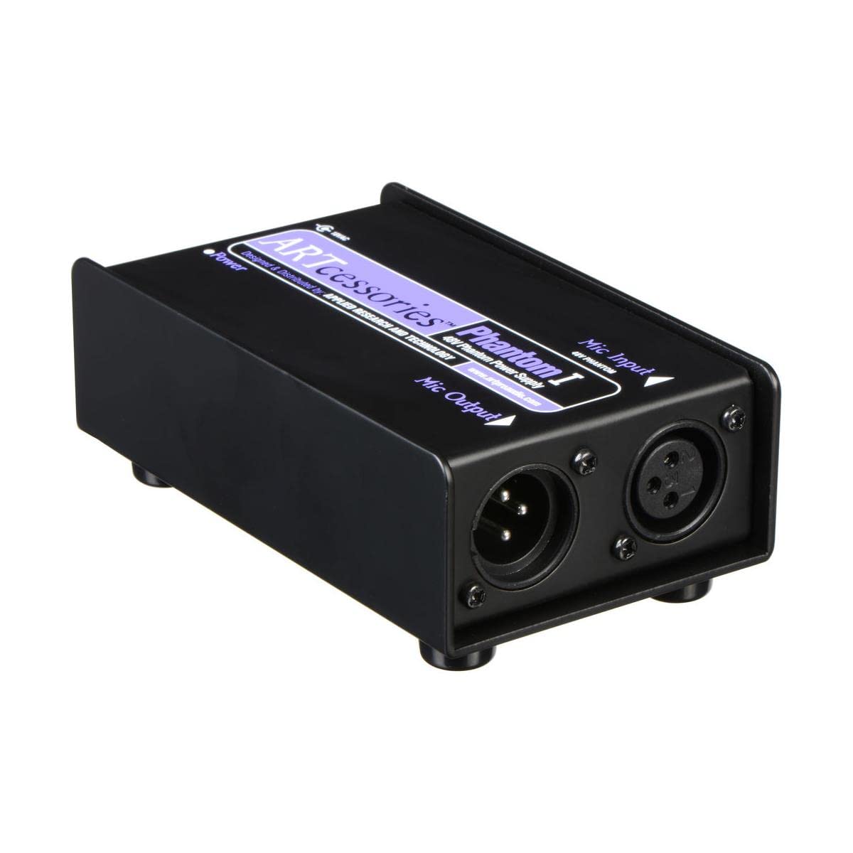 Art Pro Audio Phantom I 48V Professional Phantom Power Supply for Condenser Microphones - Perfect for Home Studios, Podcasting & Live Performances