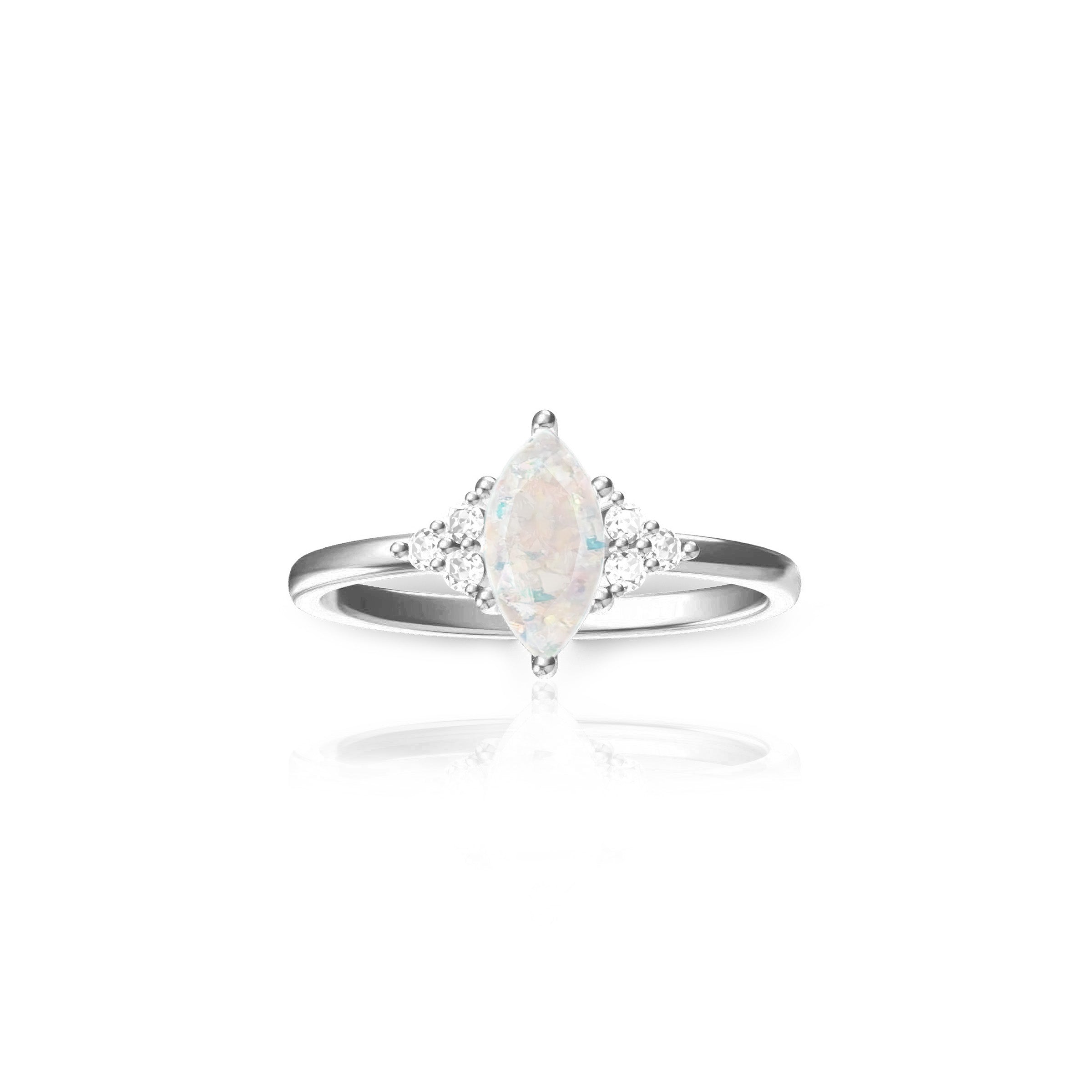 Blessing Beam Memorial Ashes Ring - Cremation Jewelry for Loved Ones | Keepsake Ring for Ashes | Perfect for Remembrance, Memorial Services & Everyday Wear