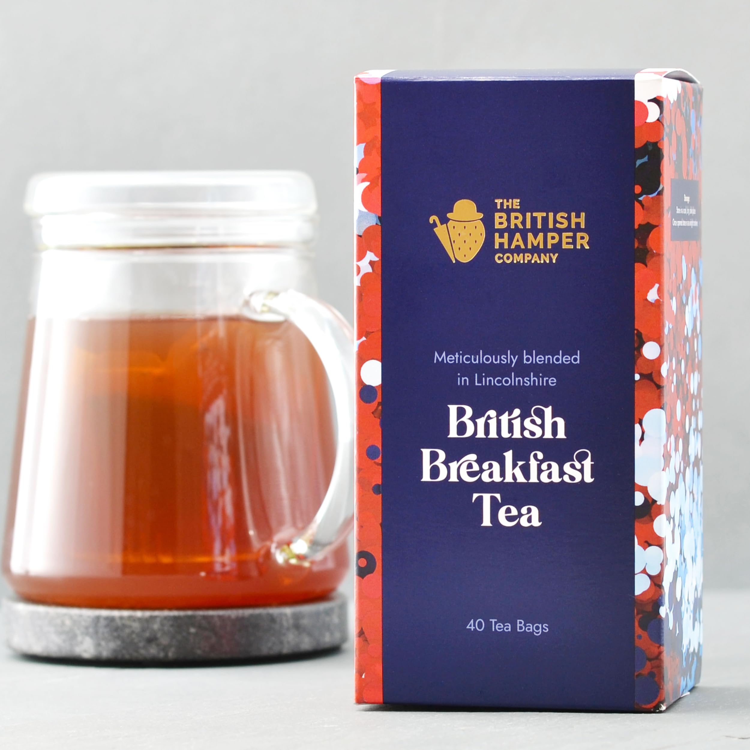 Premium British Food Gift Basket with Gift Card - Gourmet Snacks, Tea & Biscuits - Perfect for Holidays, Birthdays & Corporate Gifts