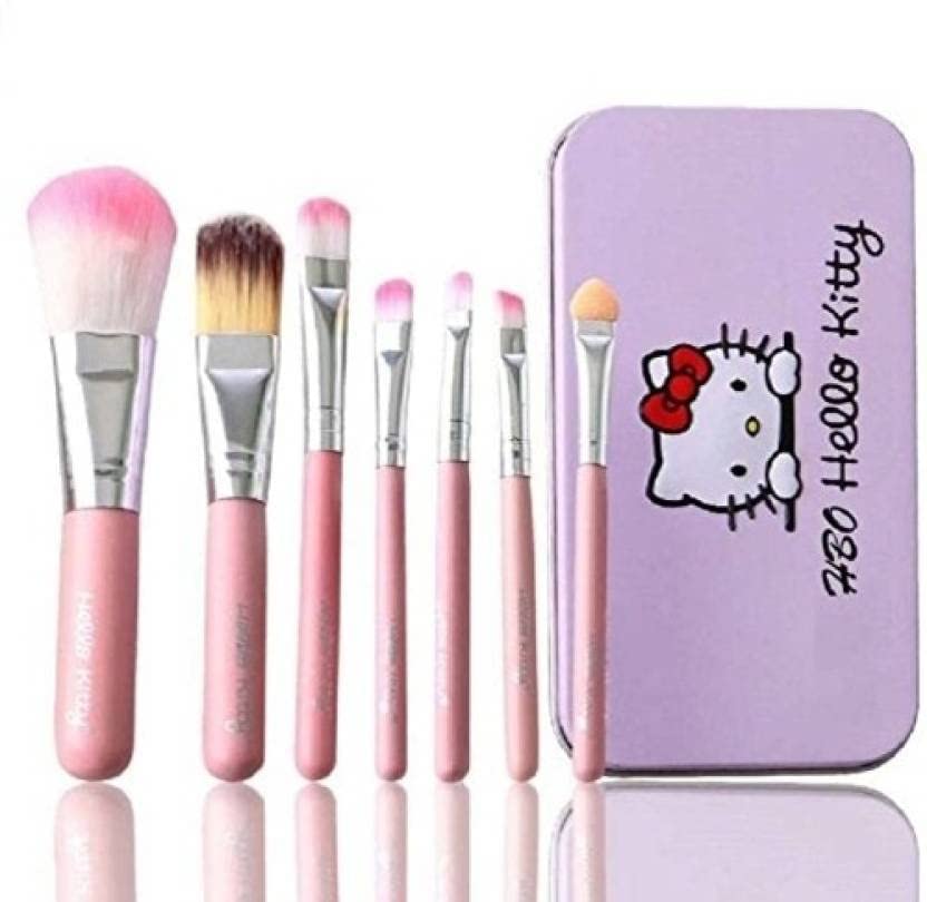 Premium Zirak Makeup Brush Set - 7 Piece Professional Cosmetic Brushes for Foundation, Blending, Eyeshadow & Contouring | Vegan & Cruelty-Free | Perfect for Makeup Artists & Beginners | Home Use & Travel Kit