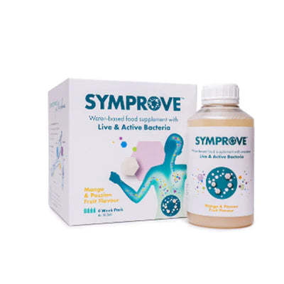 Symprove Probiotic Supplement - 4 Week Supply for Gut Health & Digestion Support | Daily Probiotic for Men & Women | Supports Immune System & Gut Flora Balance | Ideal for Travel, Stress Relief & Digestive Wellness
