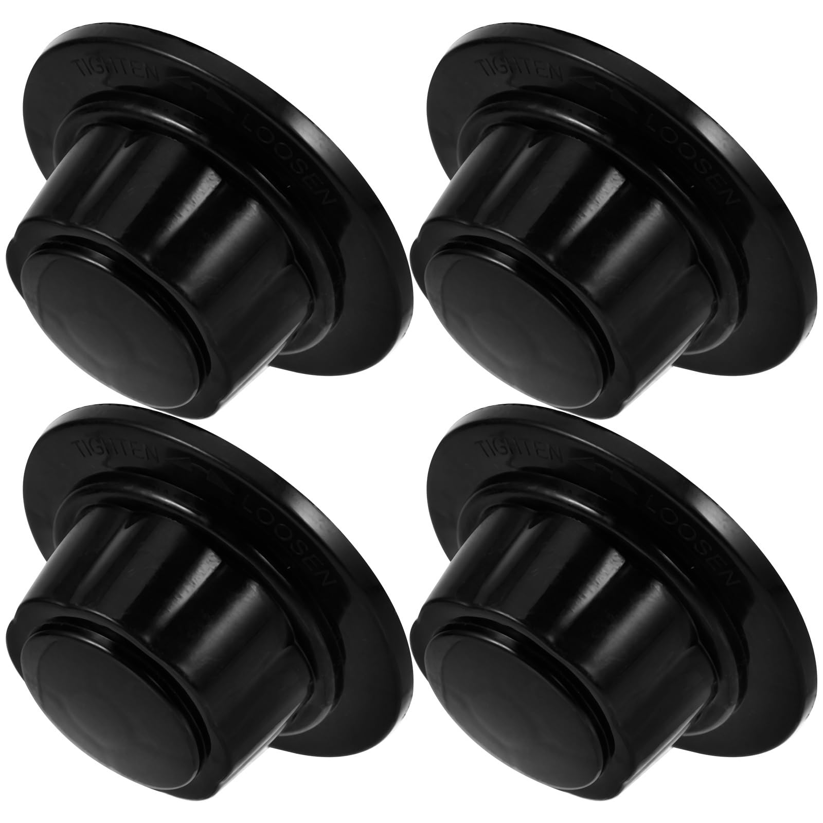 STOBAZA 4PCS Universal Fan Nut Covers - Plastic Replacement Fan Blades for Floor & Table Fans - Durable Fan Accessories Parts for Home, Office & Workshop Cooling