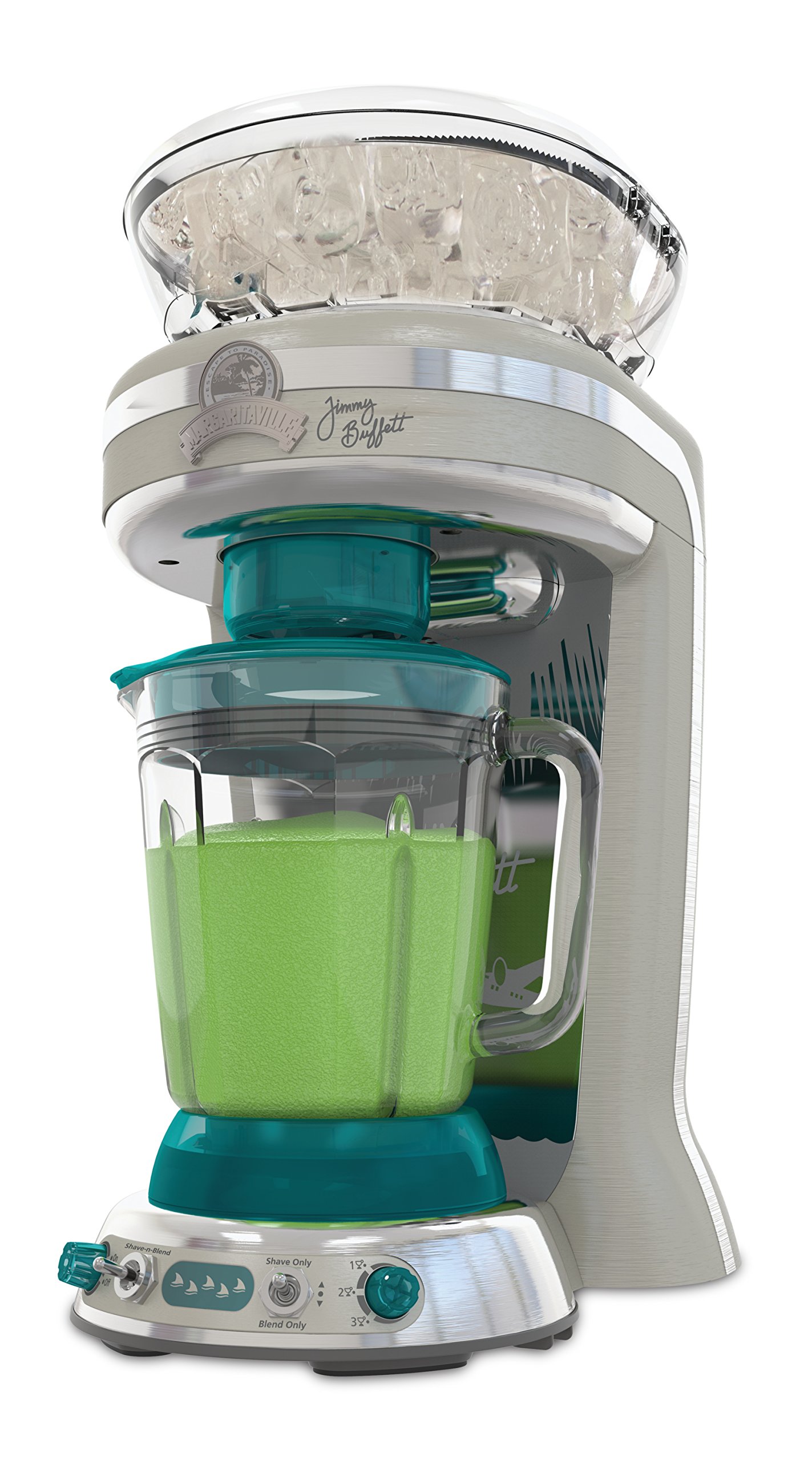 Margaritaville Jimmy Buffet Signature Edition Frozen Concoction Maker DM1946 - Margarita & Smoothie Machine for Home Bar, Pool Parties & Beach Gatherings