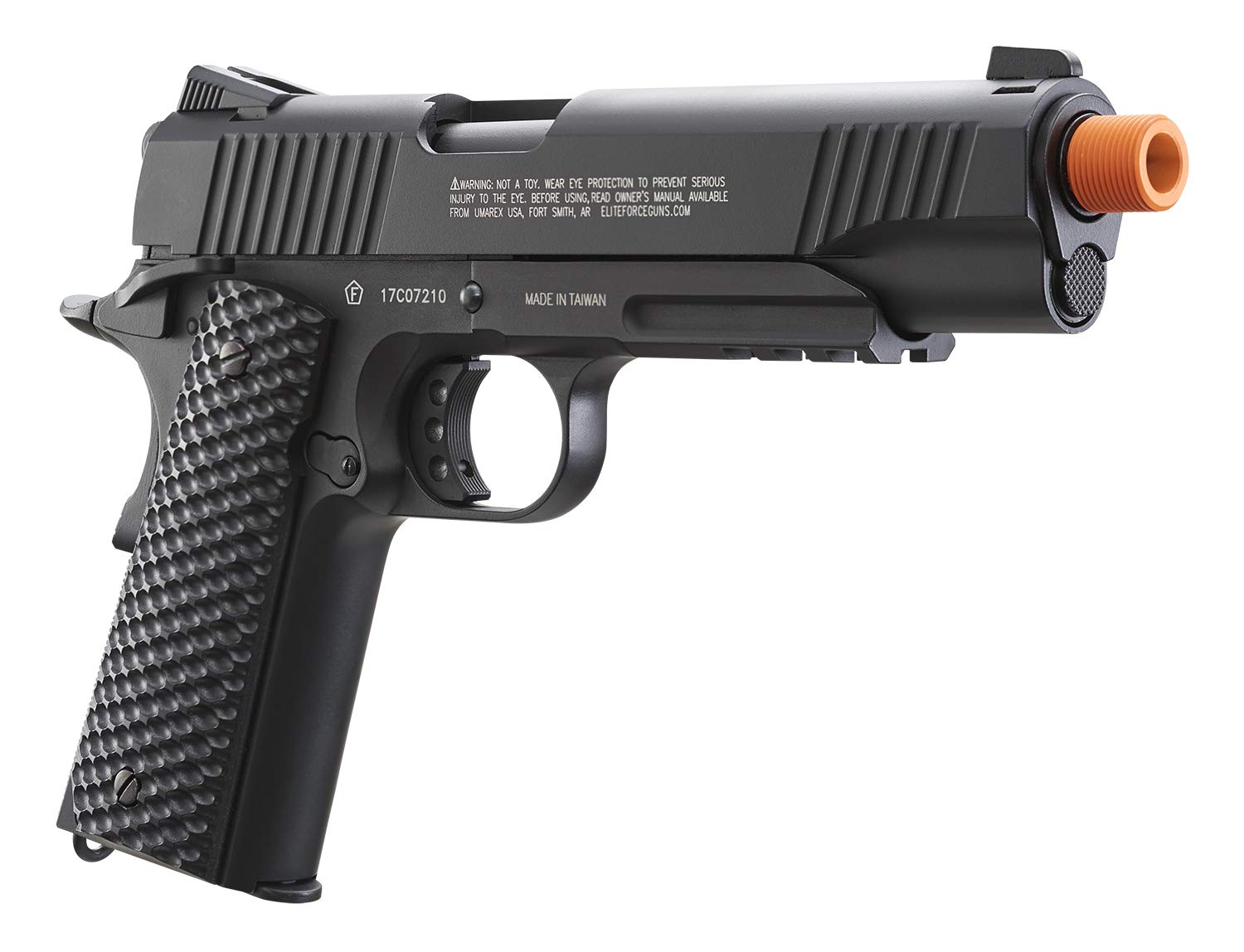 Elite Force 1911 Blowback 6mm BB Pistol Airsoft Gun - Realistic CO2 Powered Airsoft Pistol for Training & Competition | Outdoor Shooting & Tactical Games