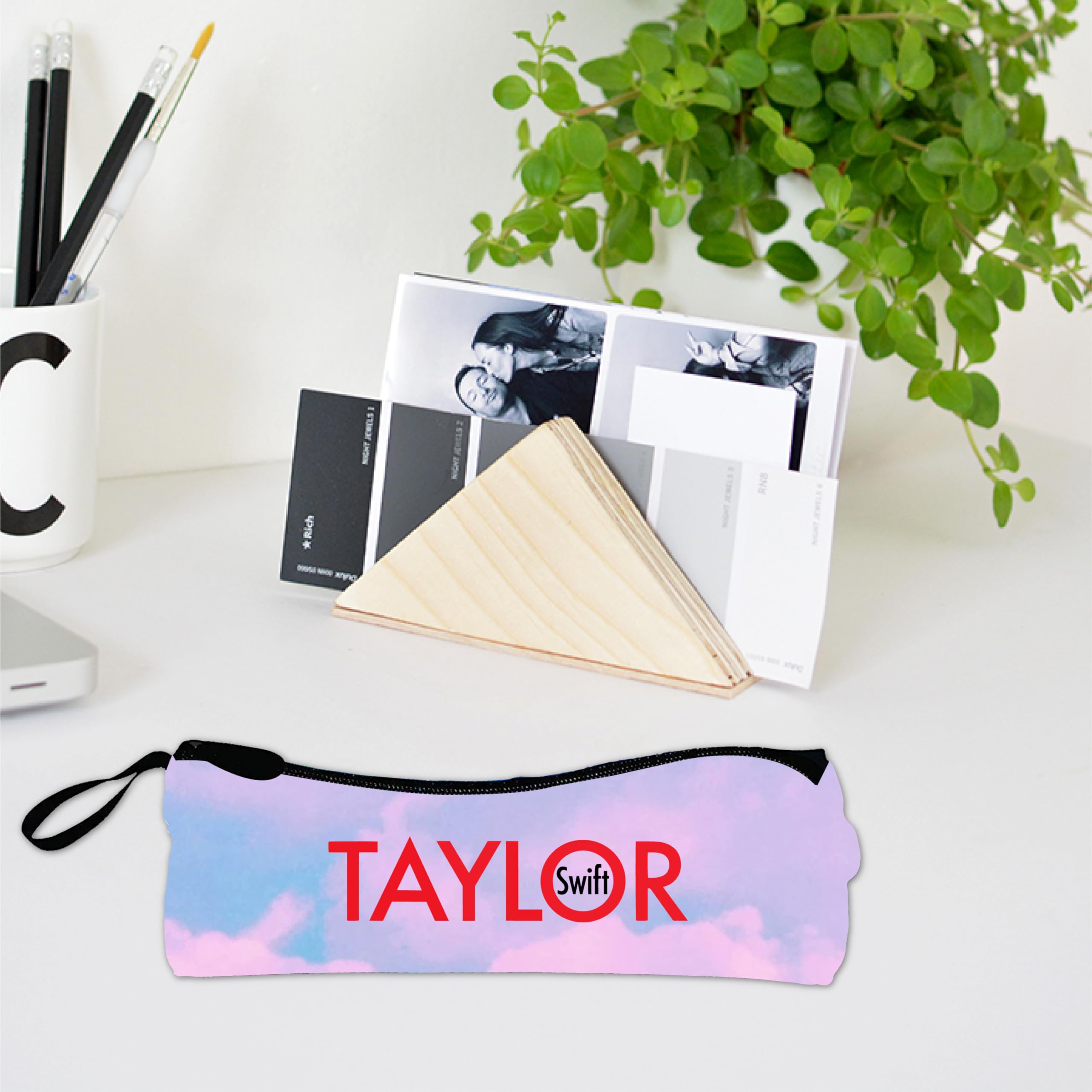 Taylor Swift Tote Bag, Pencil Pouch & Purse Set for Women | Stylish Combo for College, School & Everyday Use | Perfect Gift for Swifties & Students