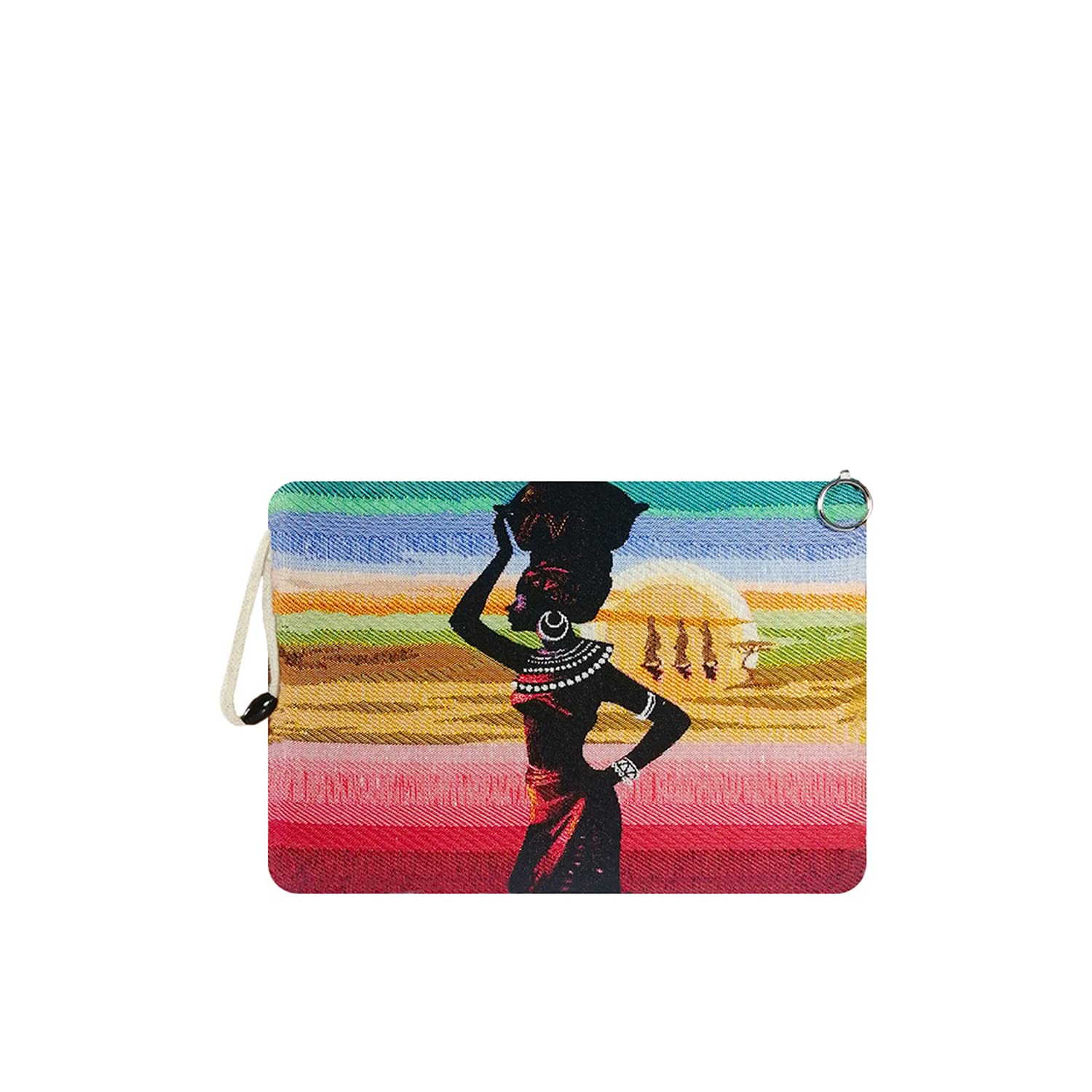 Stylish Women's Canvas Clutch Bag - Handmade Crossbody Purse for Evening Parties, Weddings & Date Nights | Fashionable Small Handbag for Women