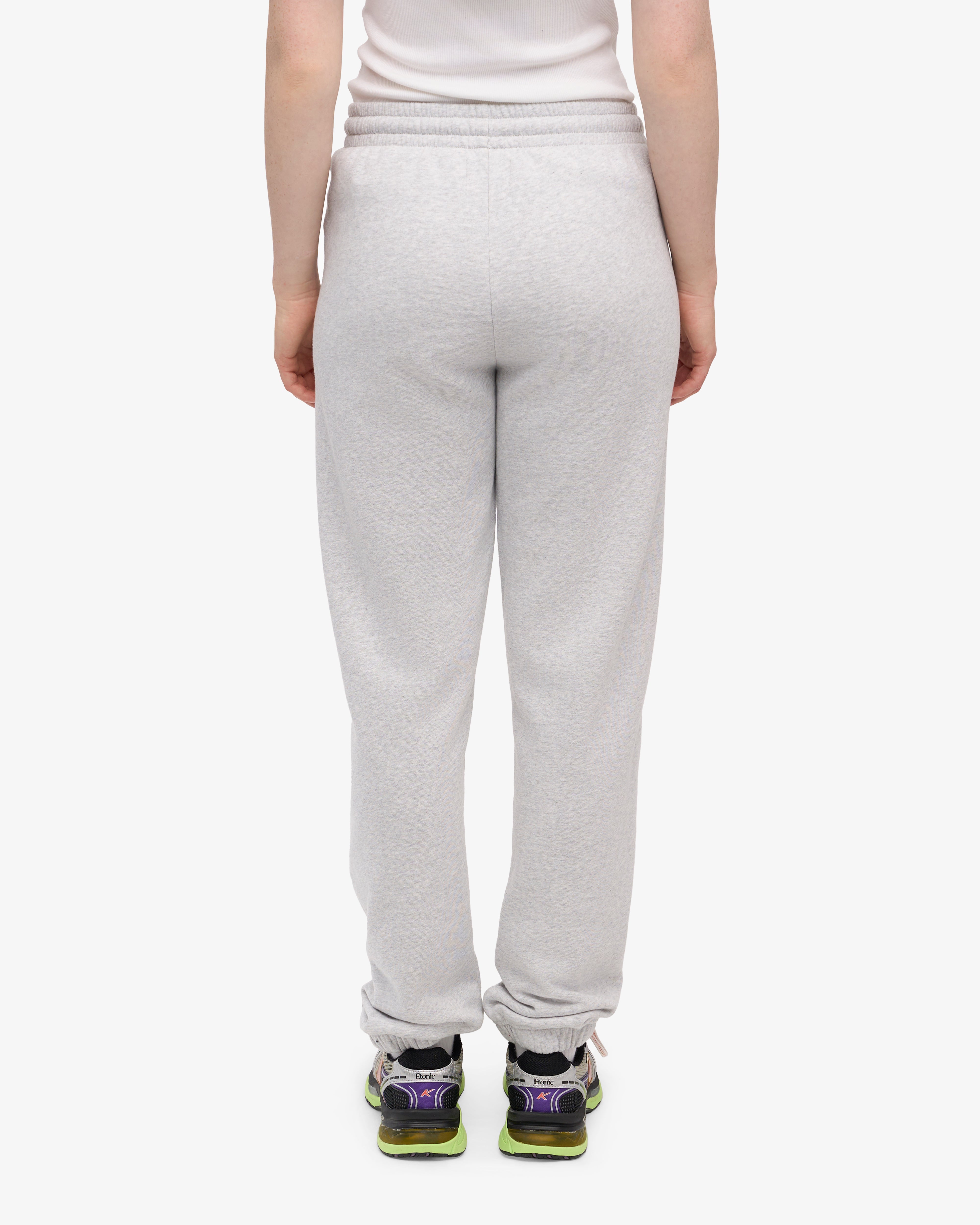 Organic Sweatpants for Women - Soft & Comfortable Snow Melange Joggers - Perfect for Yoga, Lounge & Casual Wear