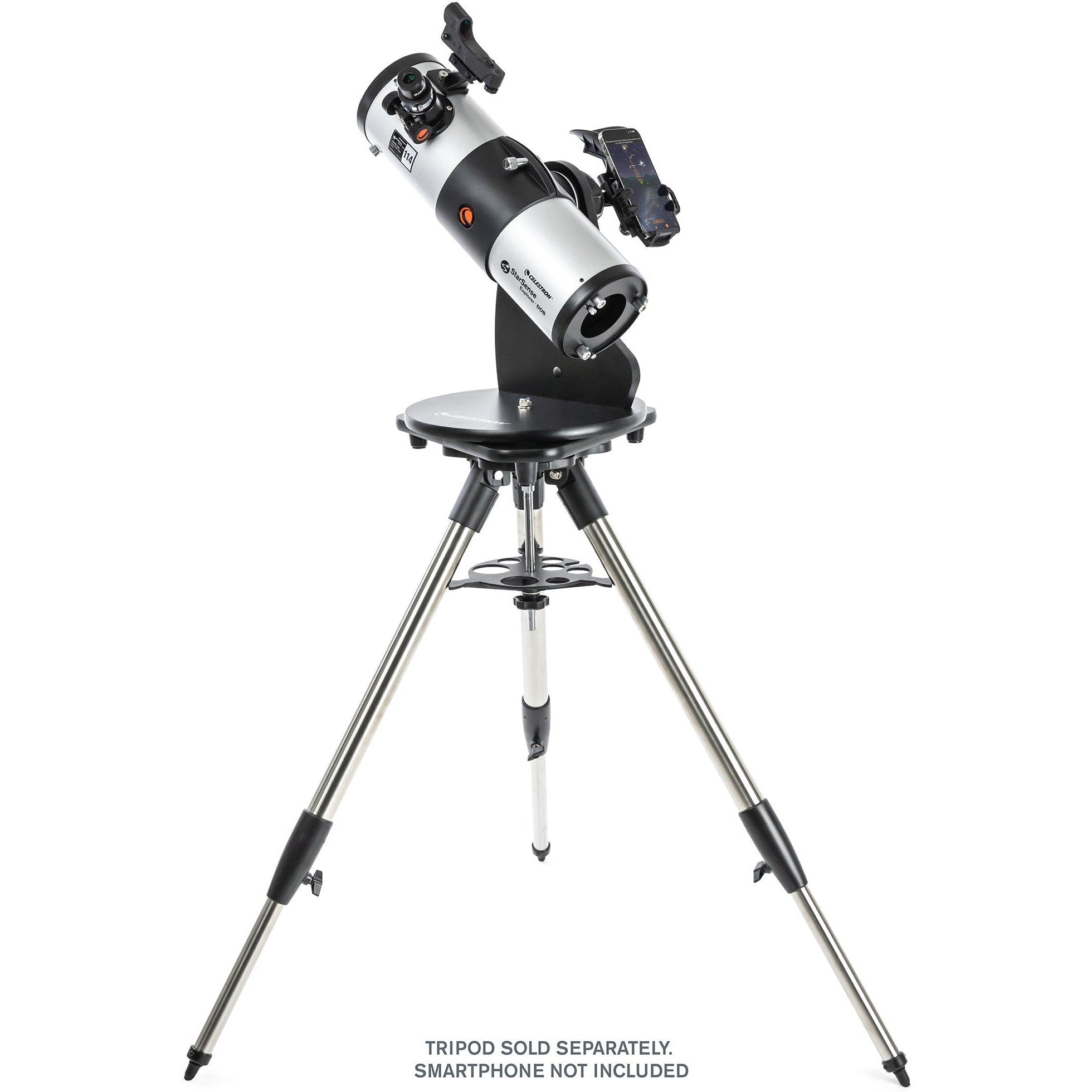 Used StarSense Explorer 114mm Smartphone App Enabled Tabletop Dobsonian Telescope - Portable Astronomy Telescope for Beginners, Stargazing & Backyard Observation
