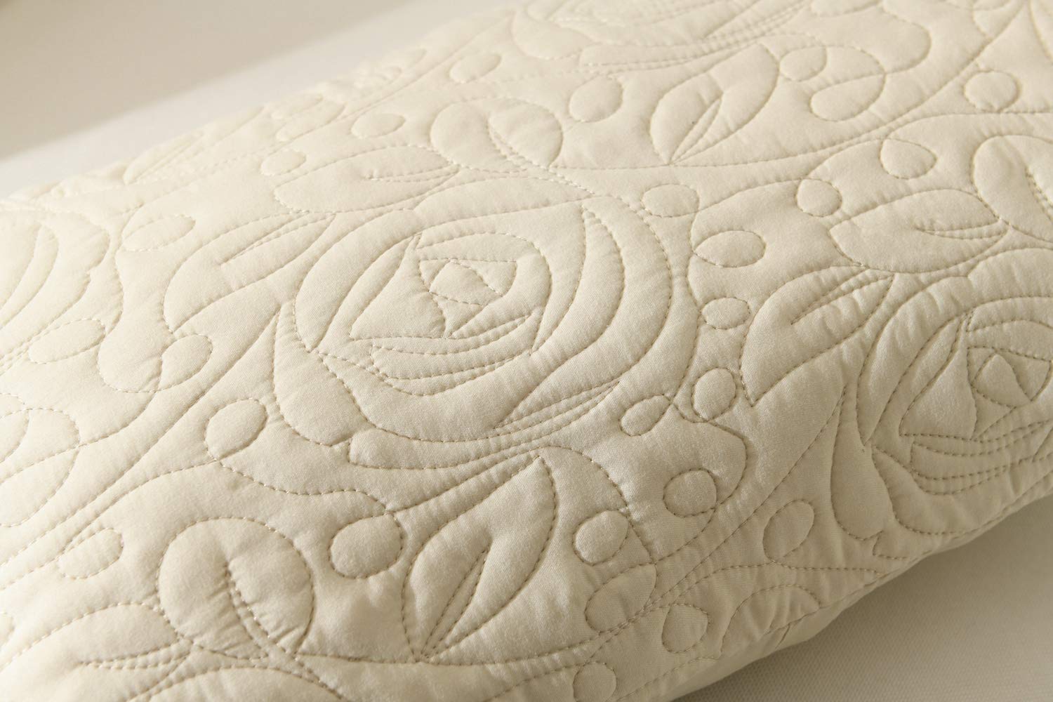 MarCielo 2 Pack Lumbar Pillow Covers 12x20 Inches - Soft Beige Decorative Throw Pillow Cases for Sofa, Bed & Home Decor - Washable Cushion Covers for Living Room, Office & Dorm