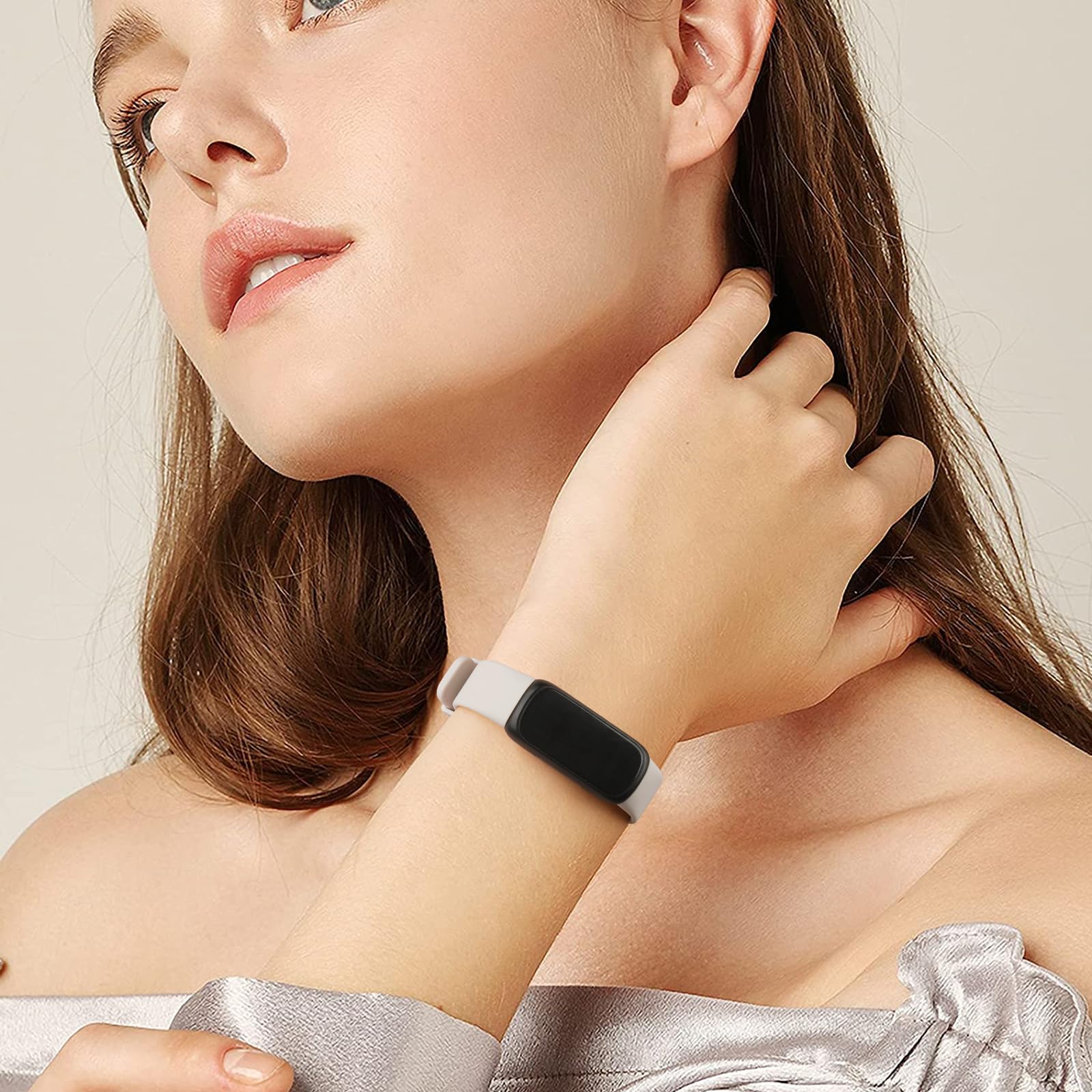 10 Pack Replacement Bands for Fitbit Inspire 3 - Soft Silicone Adjustable Sport Straps for Women & Men - Perfect for Workouts, Running & Daily Fitness Tracking