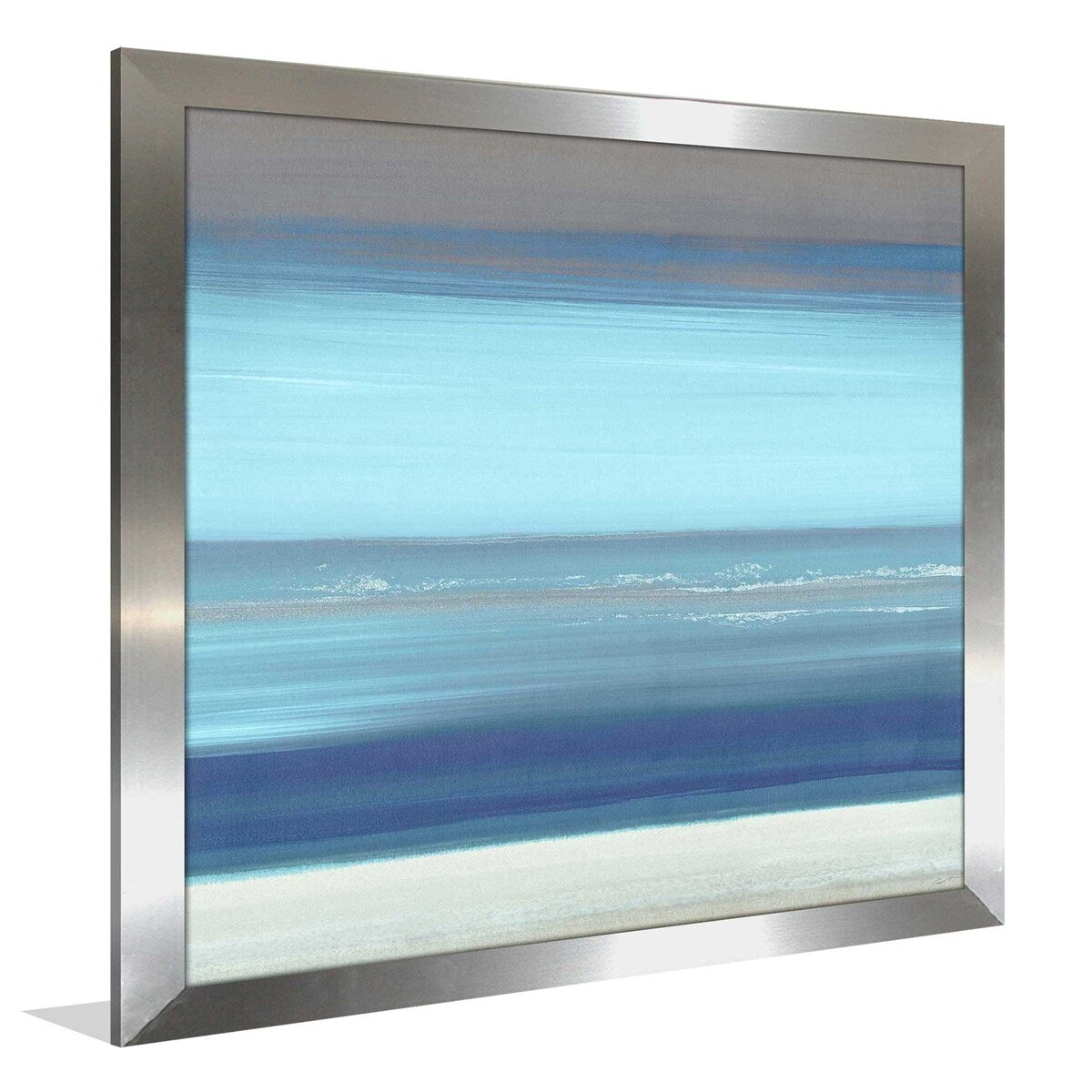 Square by the Sea II - John Butler Acrylic Wall Art Print - Coastal Beach Decor for Living Room, Bedroom & Office