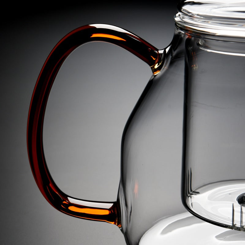 Premium Large Glass Teapot with Steam Function - Perfect for Loose Leaf Tea, Herbal Infusions & Home Tea Ceremonies