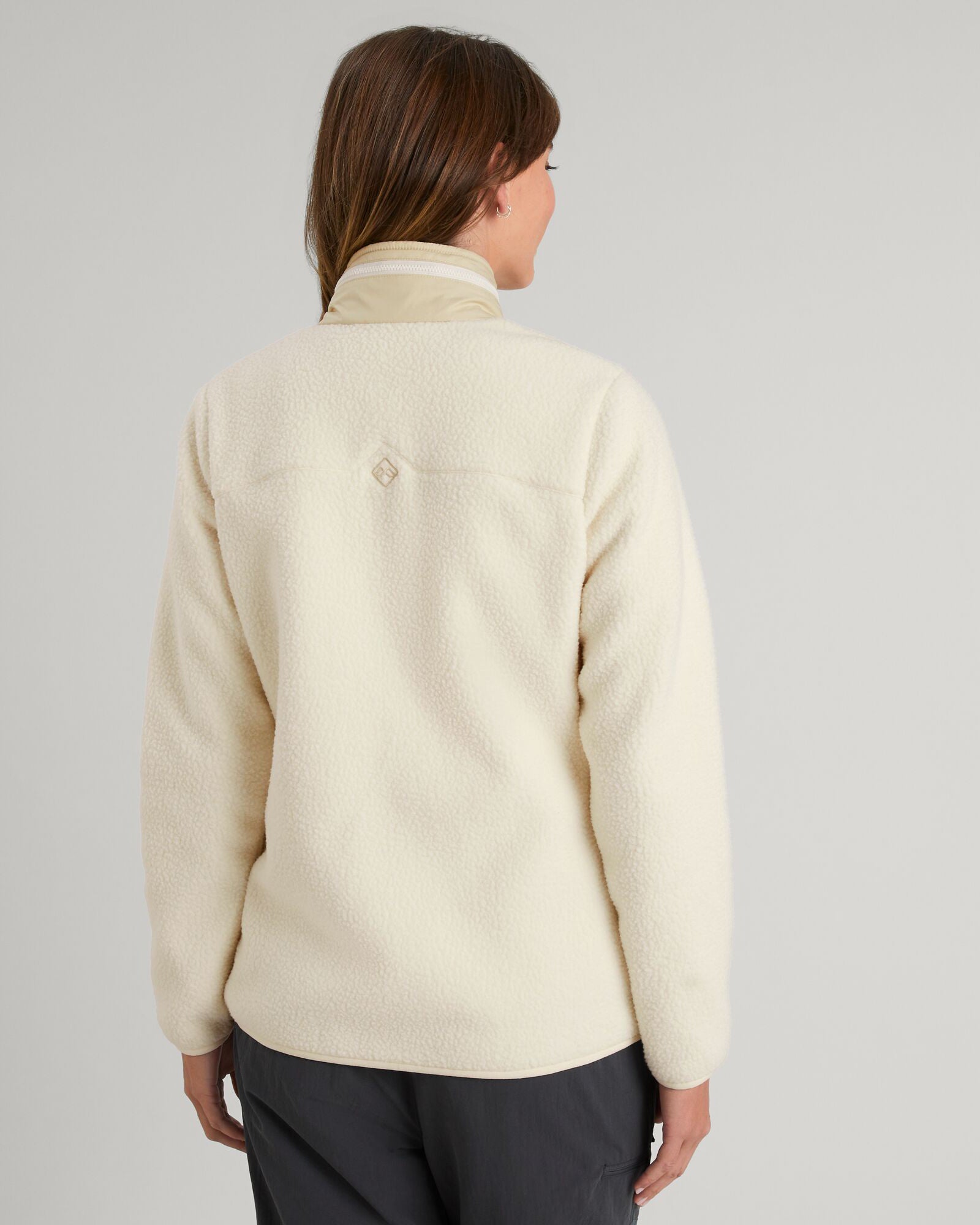 Baffin Island Women's Fleece Jacket - Soft & Warm Winter Outerwear for Hiking, Camping & Outdoor Activities (Natural Color)