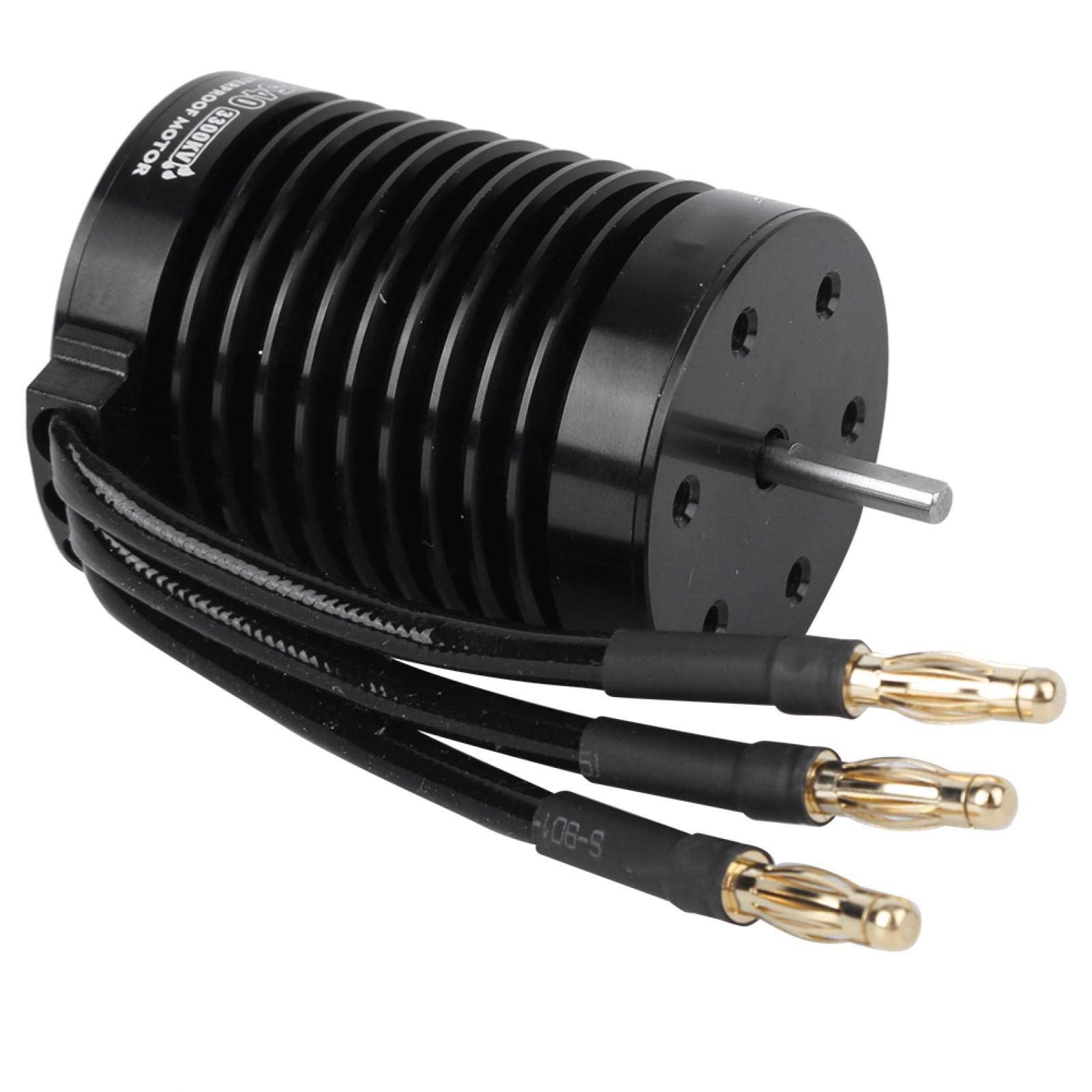 Voluxe RC Brushless Motor - Ultra-Thin F540 Black Motor for 1/10 Scale RC Cars | High Performance Upgrade Part for Racing, Off-Road & Drifting | Durable & Lightweight Design