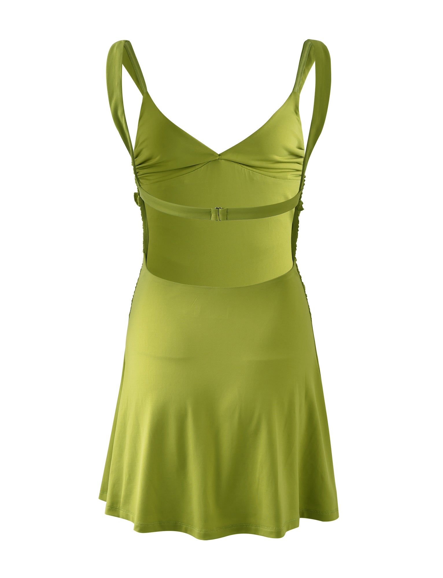 SAIRA Green Dress for Women - Elegant Summer Casual Wear for Outdoor, Party & Vacation