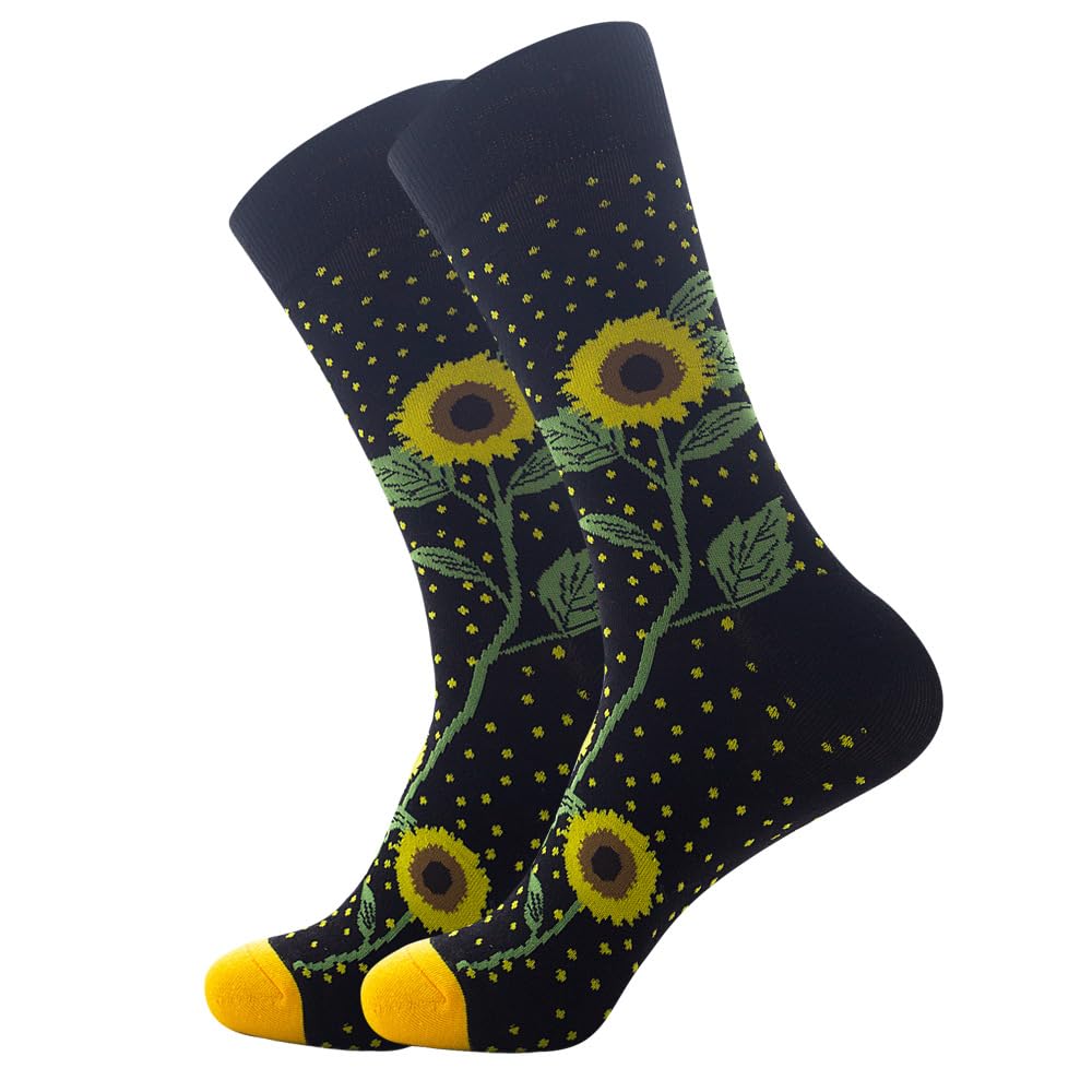 Trendy Geometric Animal Print Socks for Men & Women - Fashionable Tube Socks with Floral & Creative Patterns - Perfect for Casual Wear, Gifts & Everyday Outfits