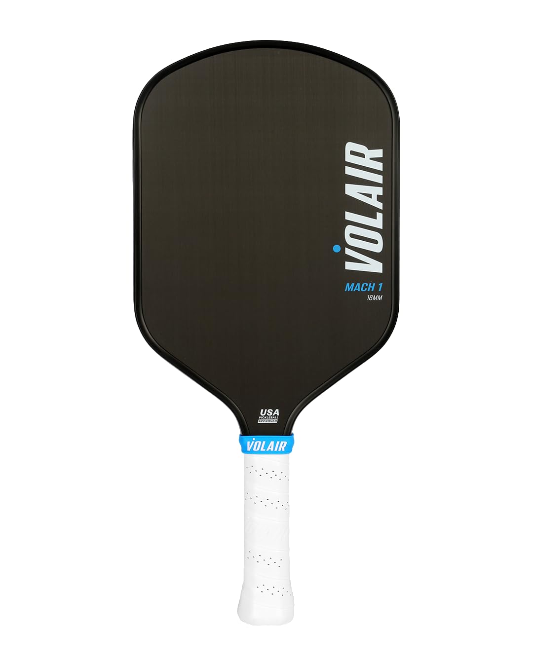 Volair Mach 1 Pickleball Paddle - USAPA Approved Carbon Fiber Paddle with T700 Toray Surface & Polypropylene Honeycomb Core for Maximum Spin, Control and Power - Perfect for Competitive Play and Recreational Pickleball Games