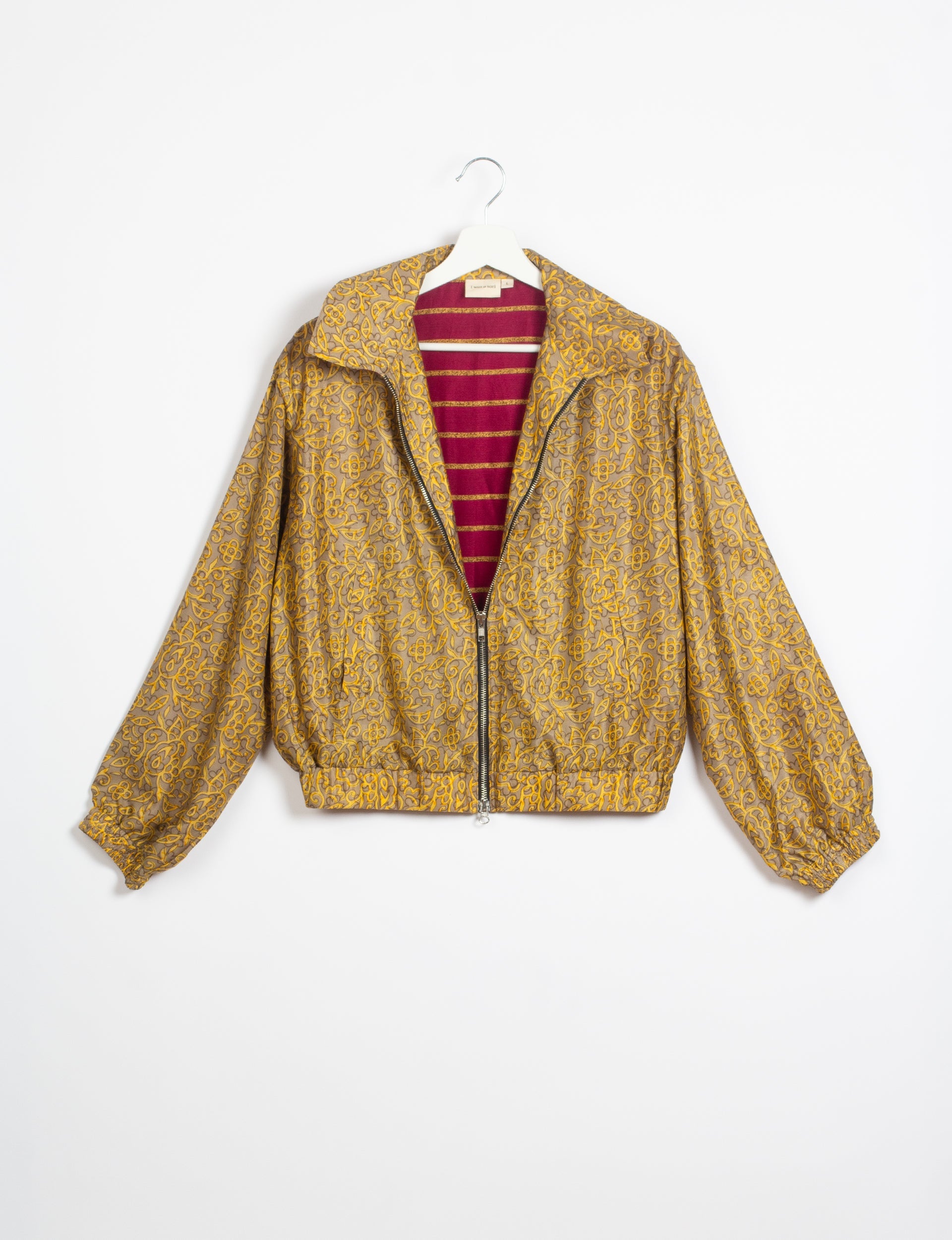 Men's Classic Bomber Jacket - Size L (50) - Stylish & Comfortable for Casual Wear, Outdoor Activities & Travel