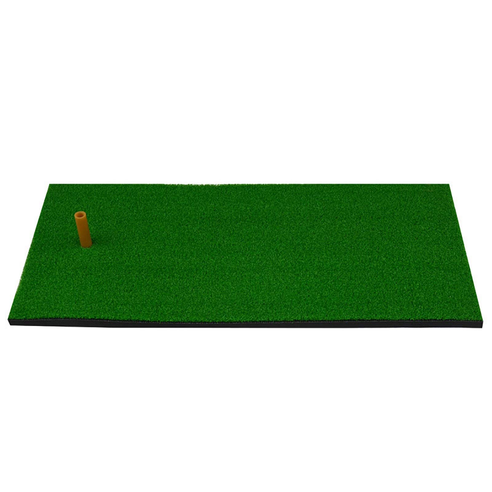 Premium Golf Practice Mat for Backyard - 30×60cm Artificial Turf Hitting Mat with 1cm Thick Rubber Base - Perfect for Driving, Chipping, Pitching & Putting Practice at Home or Office