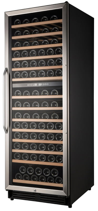 Avanti WCF148DE3S 148 Bottle Dual Zone Wine Cooler Refrigerator - Perfect for Home Bars, Restaurants & Wine Cellars