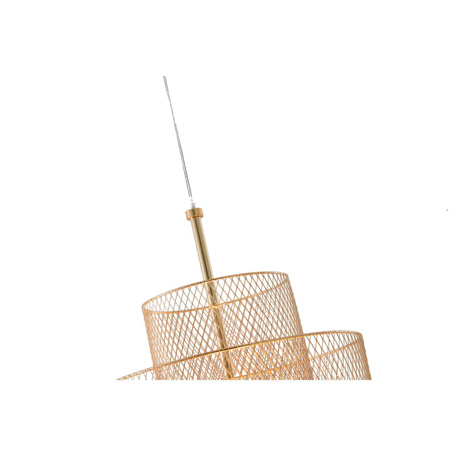 Elegant Modern LED Chandelier Light Fixture - Dimmable Crystal Ceiling Lamp for Dining Room, Bedroom, Living Room - Energy Saving Home Decor Lighting (Gold/Black) | Perfect for Weddings, Restaurants, and Luxury Interior Design