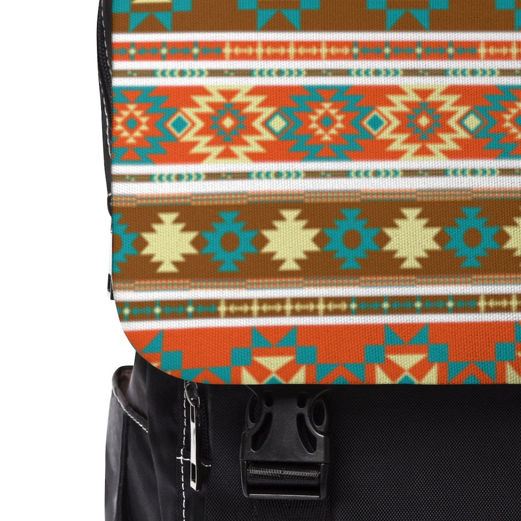 Stylish Aztec Print Southwest Unisex Casual Backpack - Lightweight Durable Daypack for School, Travel & Outdoor Adventures