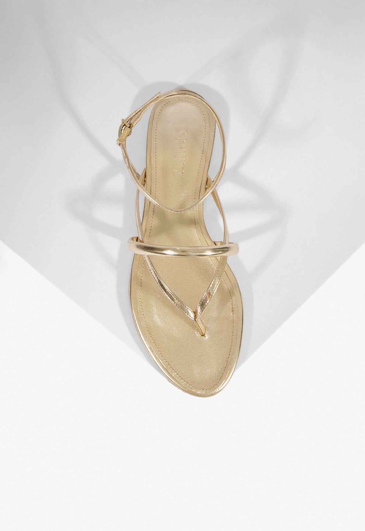 Diana Metallic Sandals for Women - 2.5 Inch Heel Height, Comfortable Flat Shoes for Casual Wear, S2211200150002 - Perfect for Summer Outings, Beach Vacations, and Everyday Fashion