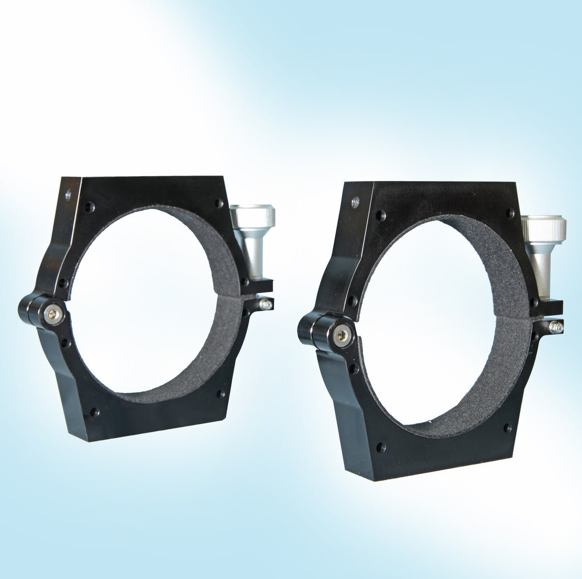 105mm Hinged Mounting Ring Set (R105SET) - Heavy Duty Camera Mount for DSLR, Mirrorless & Action Cameras - Perfect for Photography, Videography & Outdoor Adventures