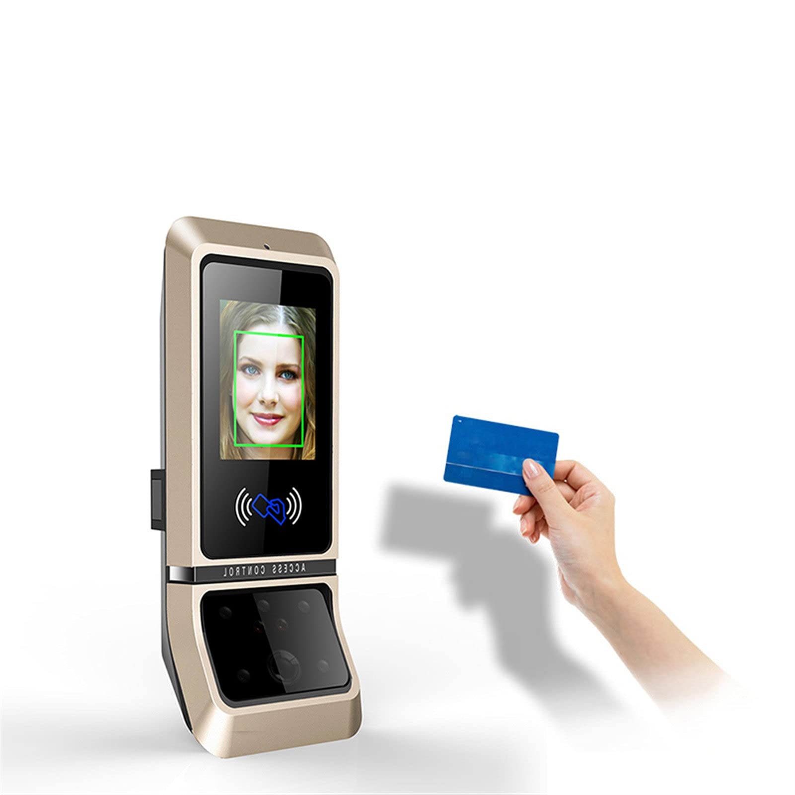 Biometric Face Recognition Time Clock - TCP/IP Employee Time Attendance System with Access Control for Small Business | Office, Retail & Warehouse Use
