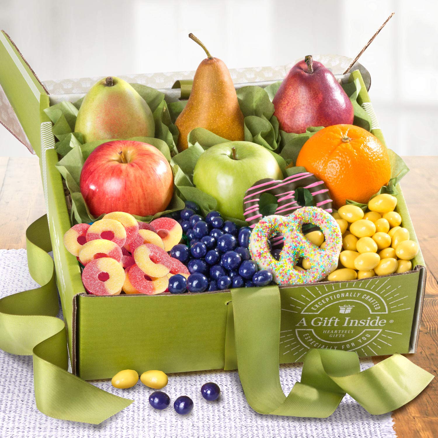 Premium Golden State Fruit Springtime Festival Chocolate Gift Box - 64oz Gourmet Chocolate Assortment for Holidays, Birthdays & Corporate Gifting