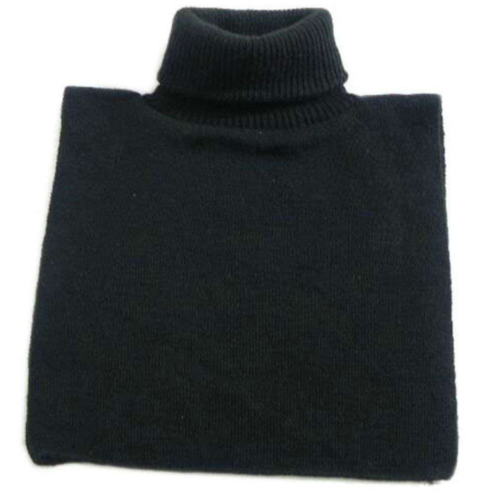 Unisex Knitted Mock Turtleneck Dickey - Winter Fake Collar Pullover for Men & Women | Perfect for Layering with Sweaters & Jackets