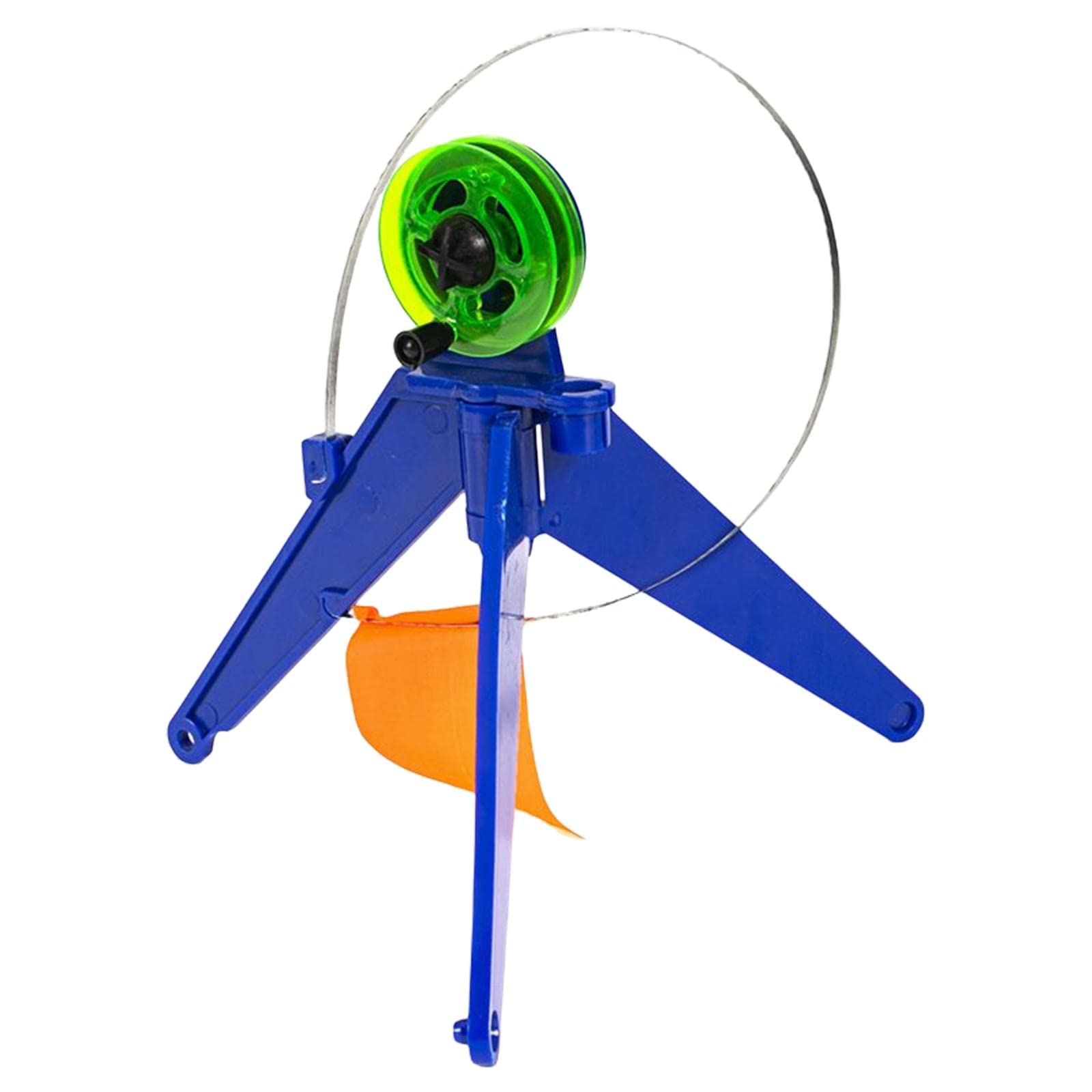 Segolike Foldable Fishing Rod with Flag Pole Indicator - Portable Ice Fishing Gear for Winter Outdoor Activities - Perfect for Ice Fishing, Camping, and Winter Adventures