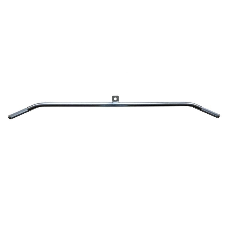 York Barbell D-48 Solid Steel Lat Pulldown Bar with Swivel - Heavy Duty Gym Equipment for Strength Training & Weightlifting