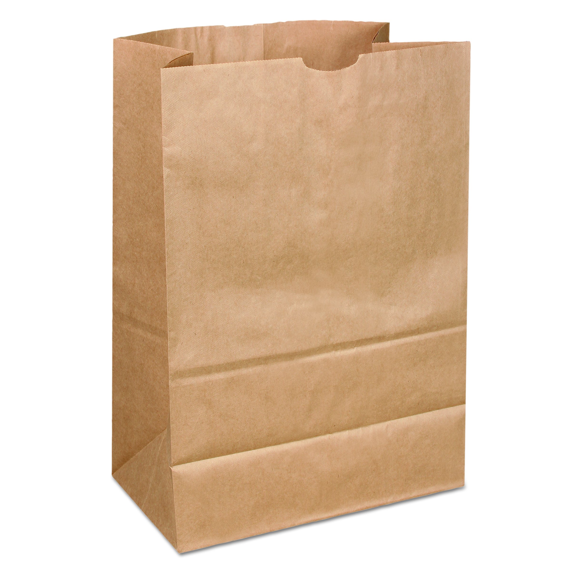 Natural Kraft Paper Bags #40/40 Size (Pack of 400) - Eco-Friendly Small Shopping Bags for Retail, Grocery, Bakery & Party Favors