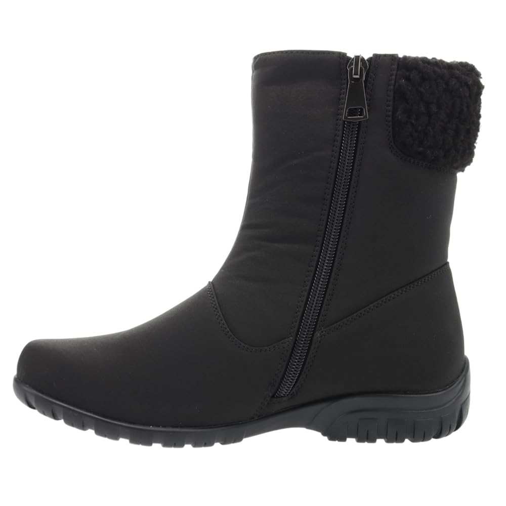 Propét Women's Dani Mid Water Repellent Boots - Comfortable Ankle Boots for Walking, Hiking & Outdoor Activities | Waterproof Winter Shoes for Women